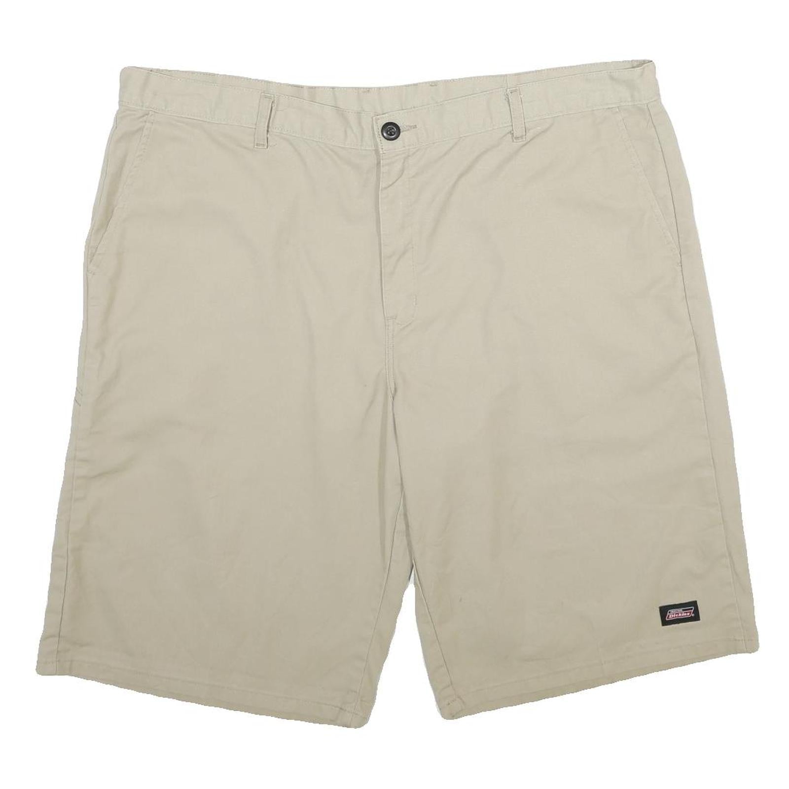 DICKIES Mens Shorts Beige Casual Plain 2XL W42 Workwear Relaxed Fit Refurbished - N/A refurbished available on Cerqular