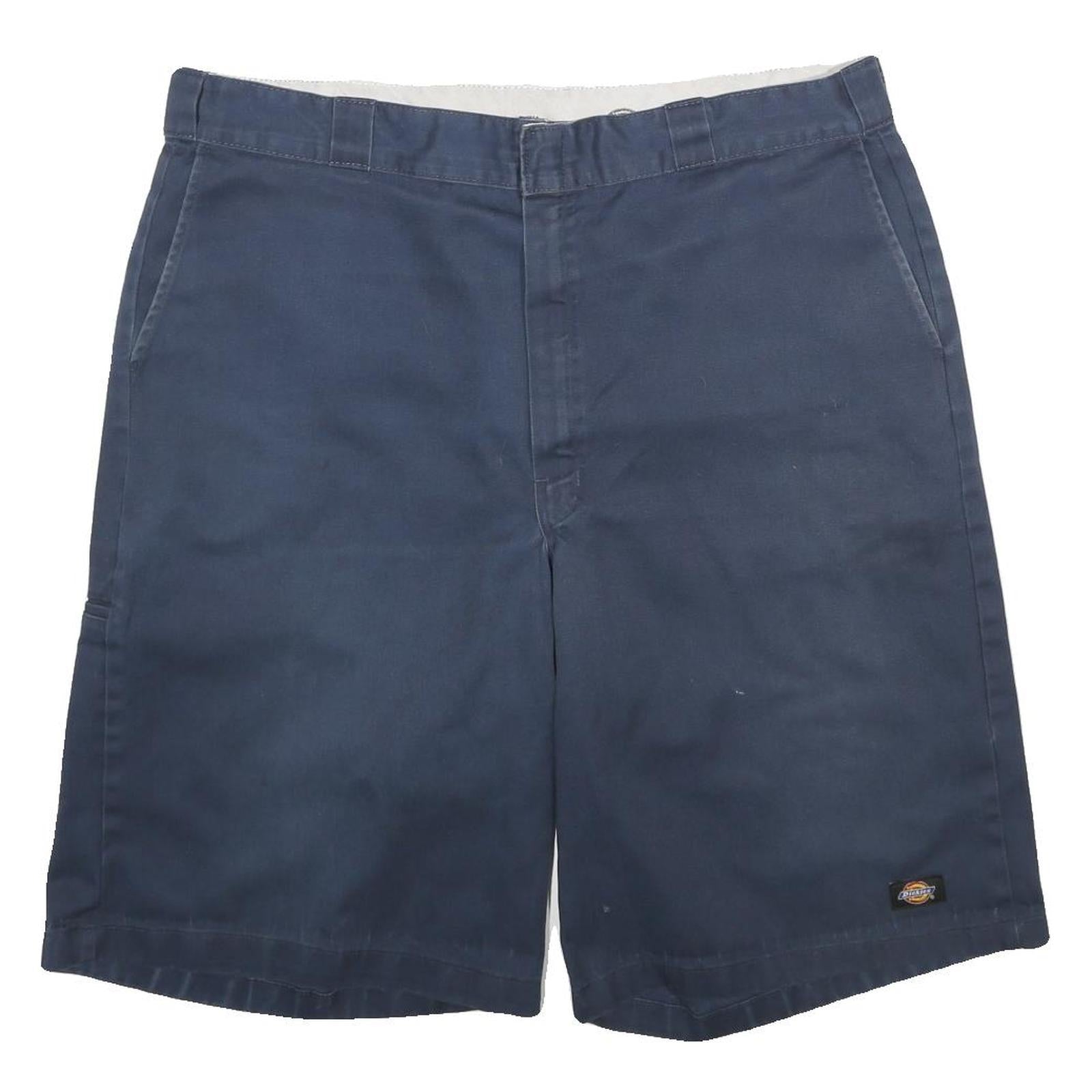 DICKIES Mens Shorts Blue Casual XL W40 Workwear Durable Polyester Blend Refurbished - N/A refurbished available on Cerqular