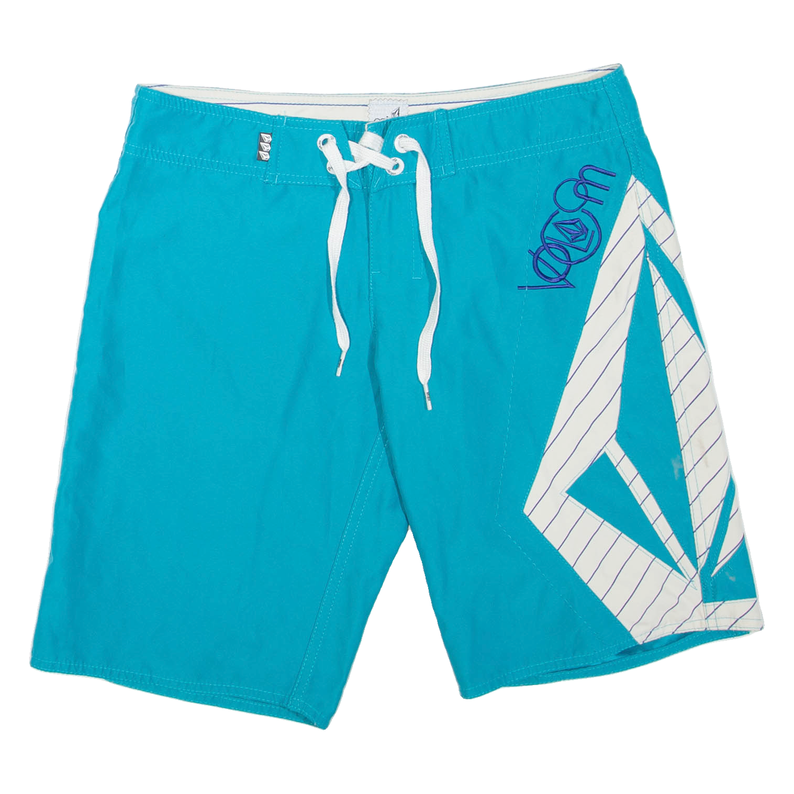 MISS MOD Mens Casual Shorts Blue S W30 Refurbished - N/A refurbished available on Cerqular