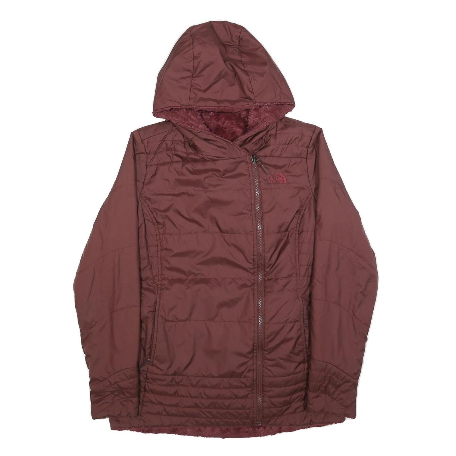 Buy THE NORTH FACE Womens Maroon Red Reversible Hooded Jacket S Polyester Puffer Refurbished - $103.99 THE NORTH FACE Womens Maroon Red Reversible Hooded Jacket S Polyester Puffer Refurbished - N/A refurbished available on Cerqular