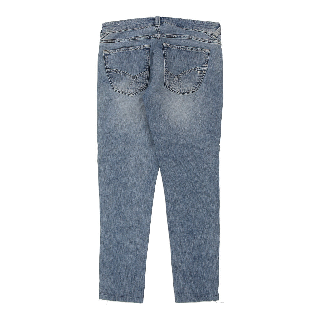 Gas Jeans - 31W UK 10 Blue Cotton | Size: UK 10 Refurbished - Thrifted (note: this is a term often used to describe second- refurbished available on Cerqular