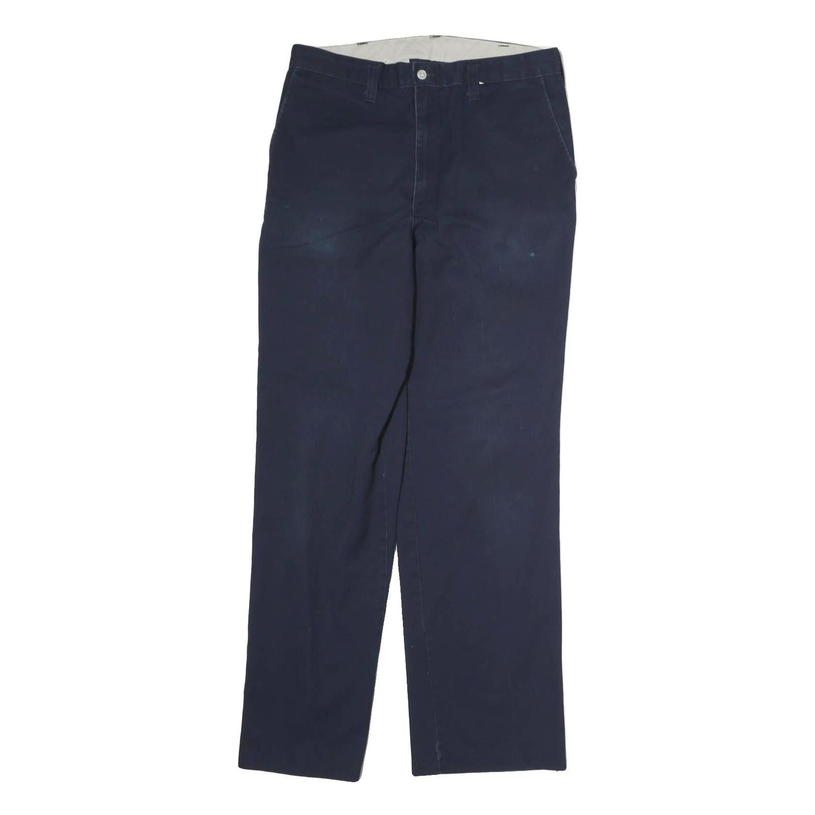 Buy DICKIES Mens Cotton Navy Blue Regular Straight Leg Trousers W32 L30 Workwear Refurbished - $37.69 DICKIES Mens Cotton Navy Blue Regular Straight Leg Trousers W32 L30 Workwear Refurbished - N/A refurbished available on Cerqular