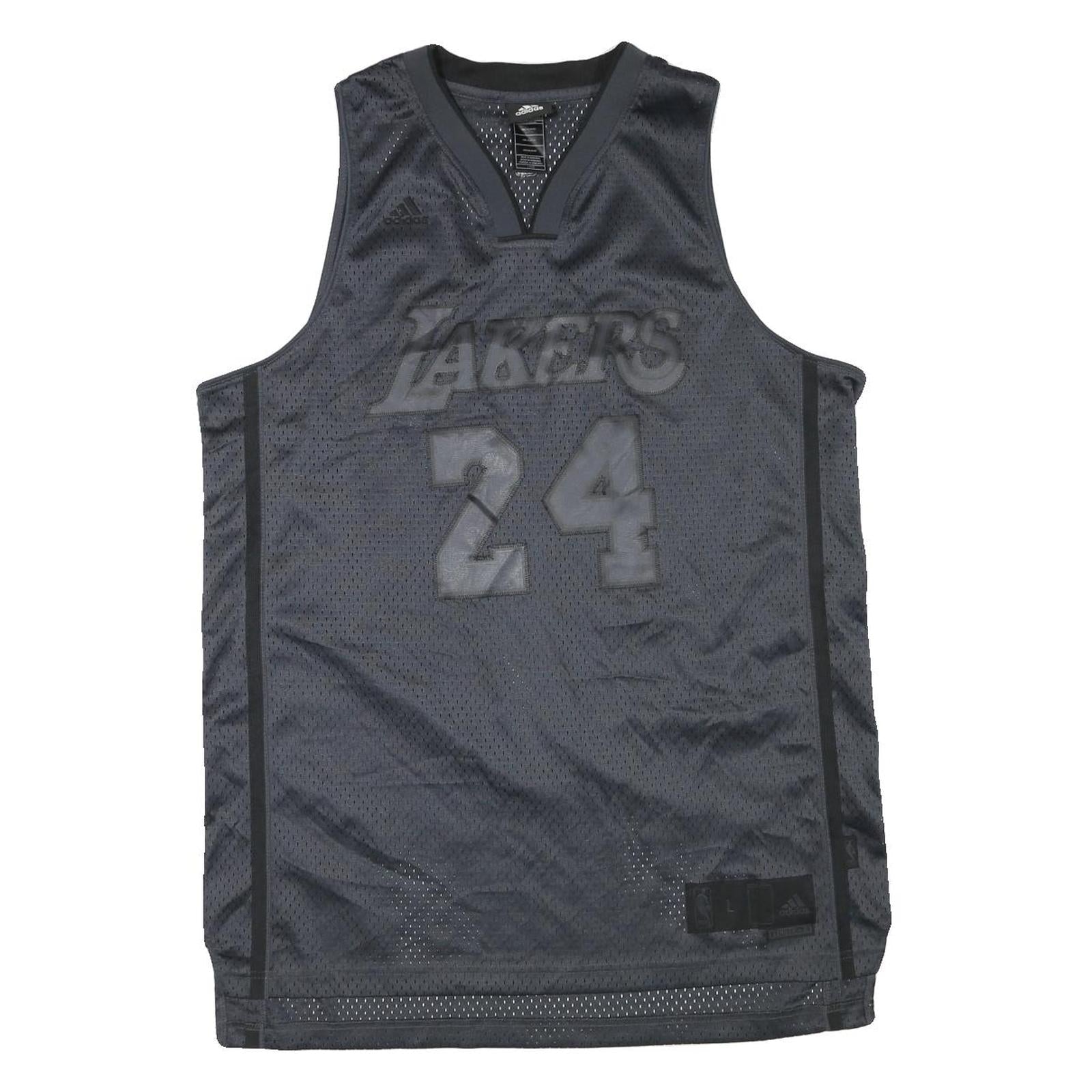 Buy ADIDAS Mens Black Lakers 24 Sleeveless V-Neck Jersey L Sportswear Refurbished - $194.99 ADIDAS Mens Black Lakers 24 Sleeveless V-Neck Jersey L Sportswear Refurbished - N/A refurbished available on Cerqular