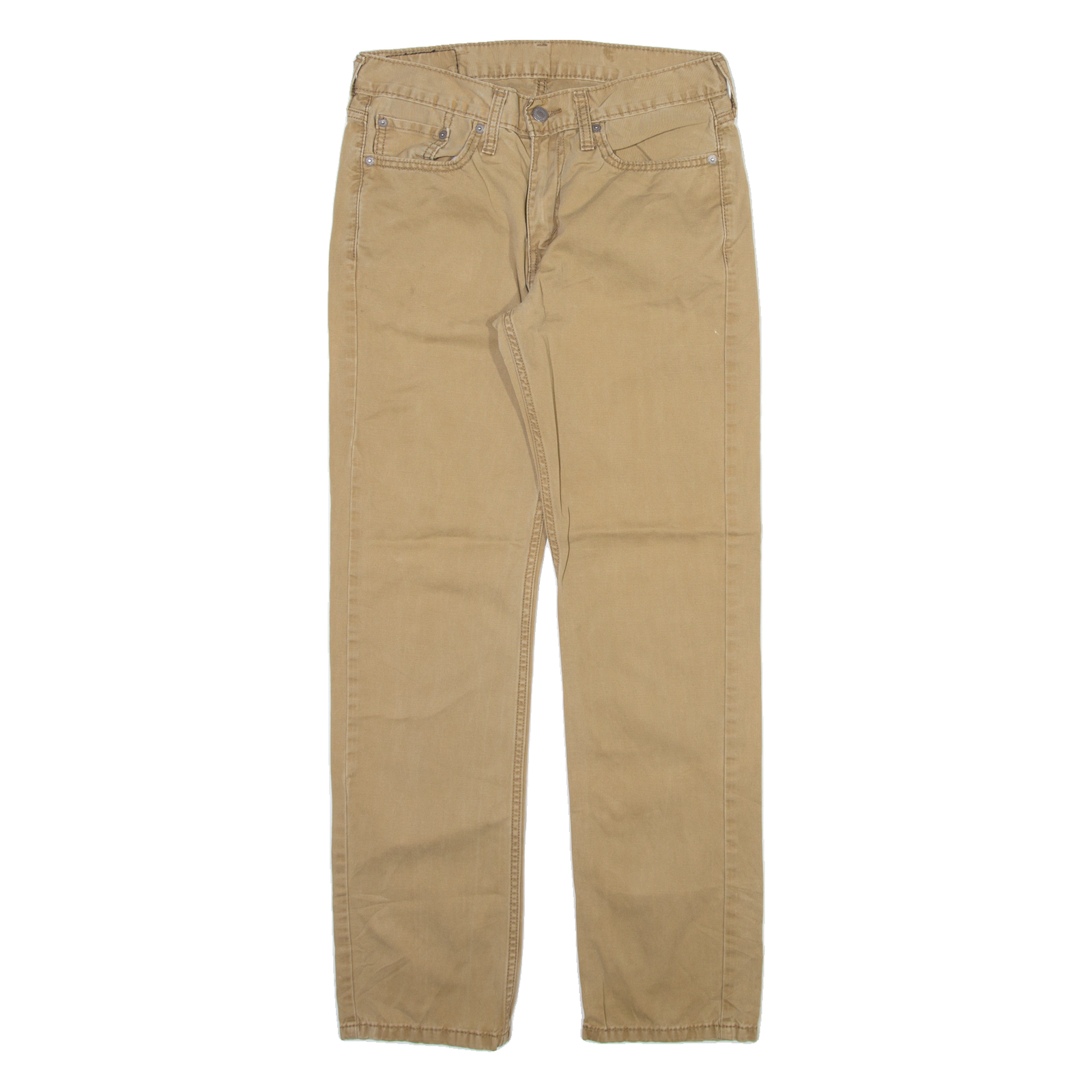 LEVI'S 514 Mens Trousers Beige Slim Straight W29 L32 Refurbished - N/A refurbished available on Cerqular