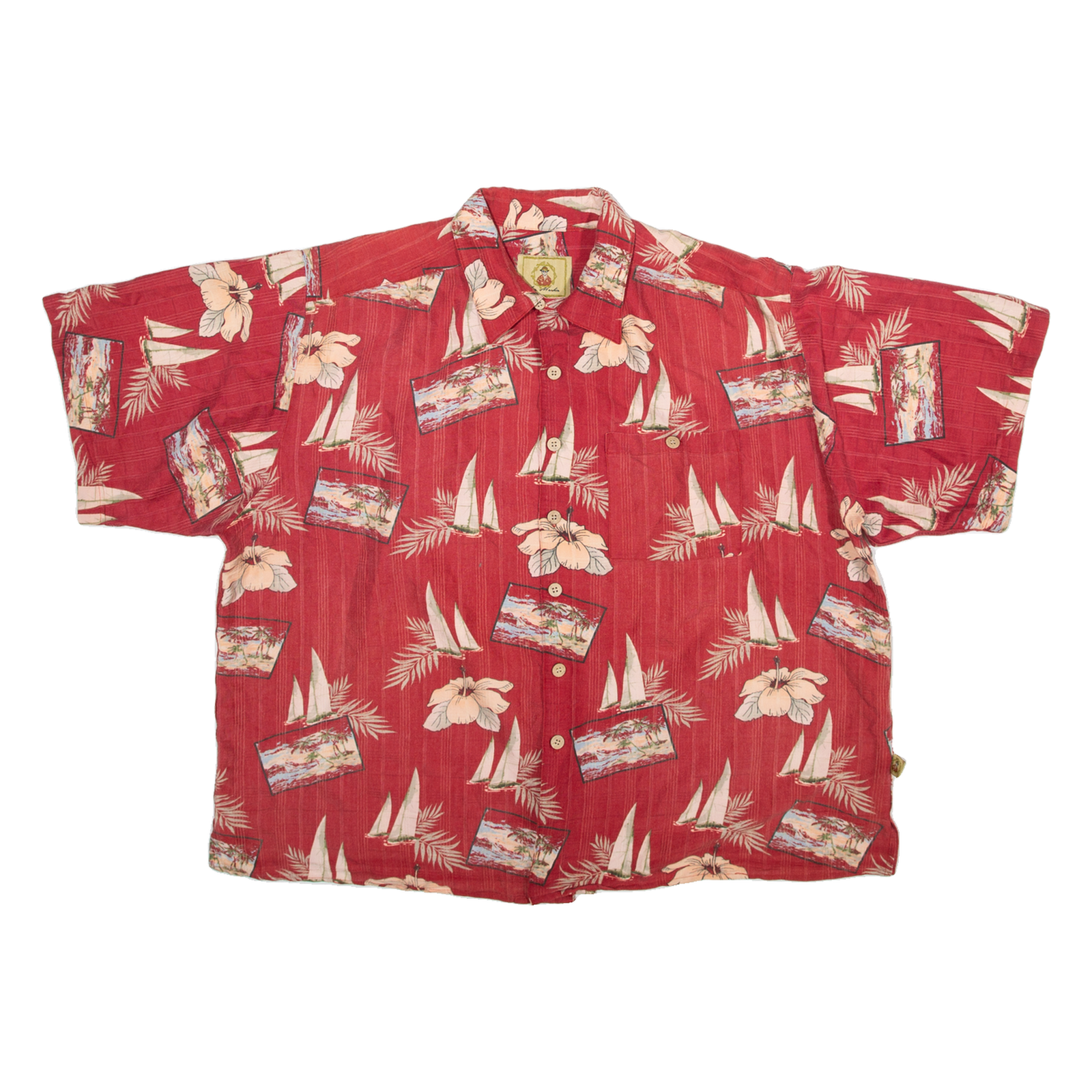 Buy JOE MARLIN Mens Hawaiian Shirt Red Floral 2XL Refurbished - $18.19 JOE MARLIN Mens Hawaiian Shirt Red Floral 2XL Refurbished - N/A refurbished available on Cerqular