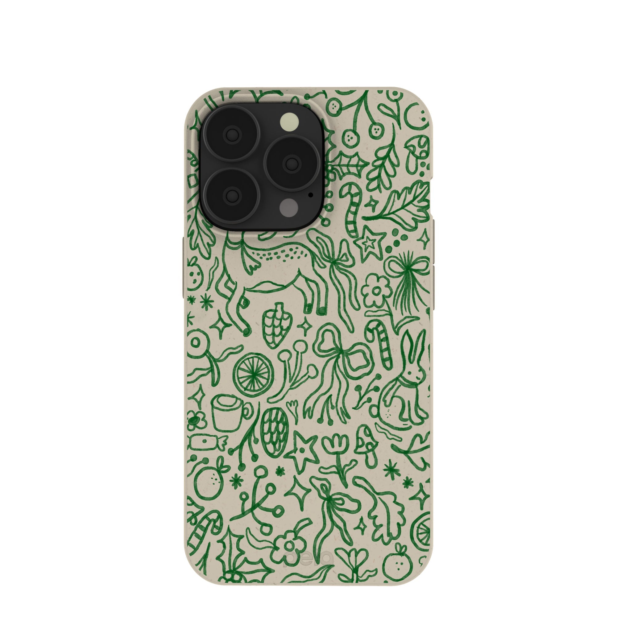 London Fog Cozy Woodland iPhone 13 Pro Case Refurbished - Pela Case refurbished available on Cerqular