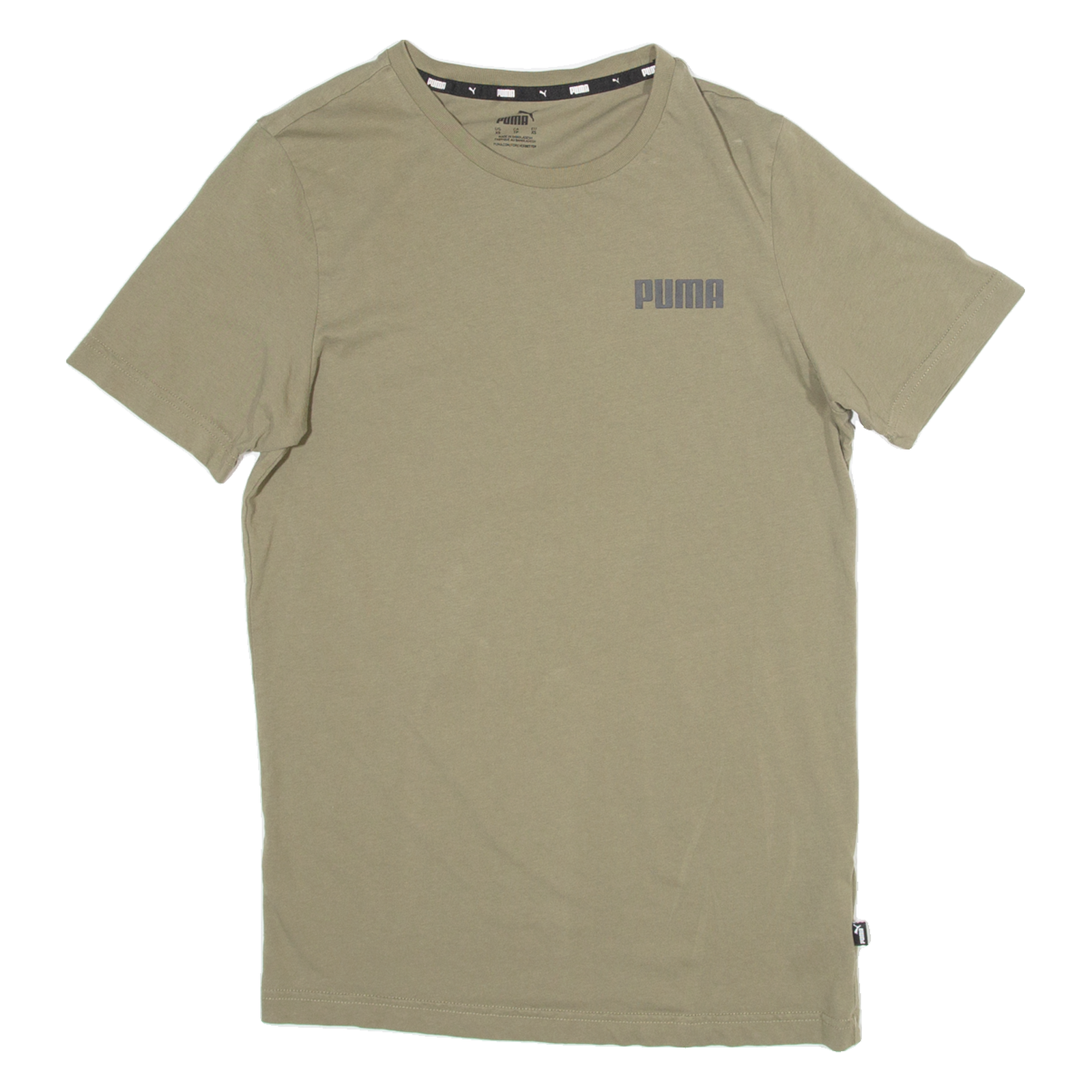 PUMA Mens T-Shirt Green XS Refurbished - N/A refurbished available on Cerqular