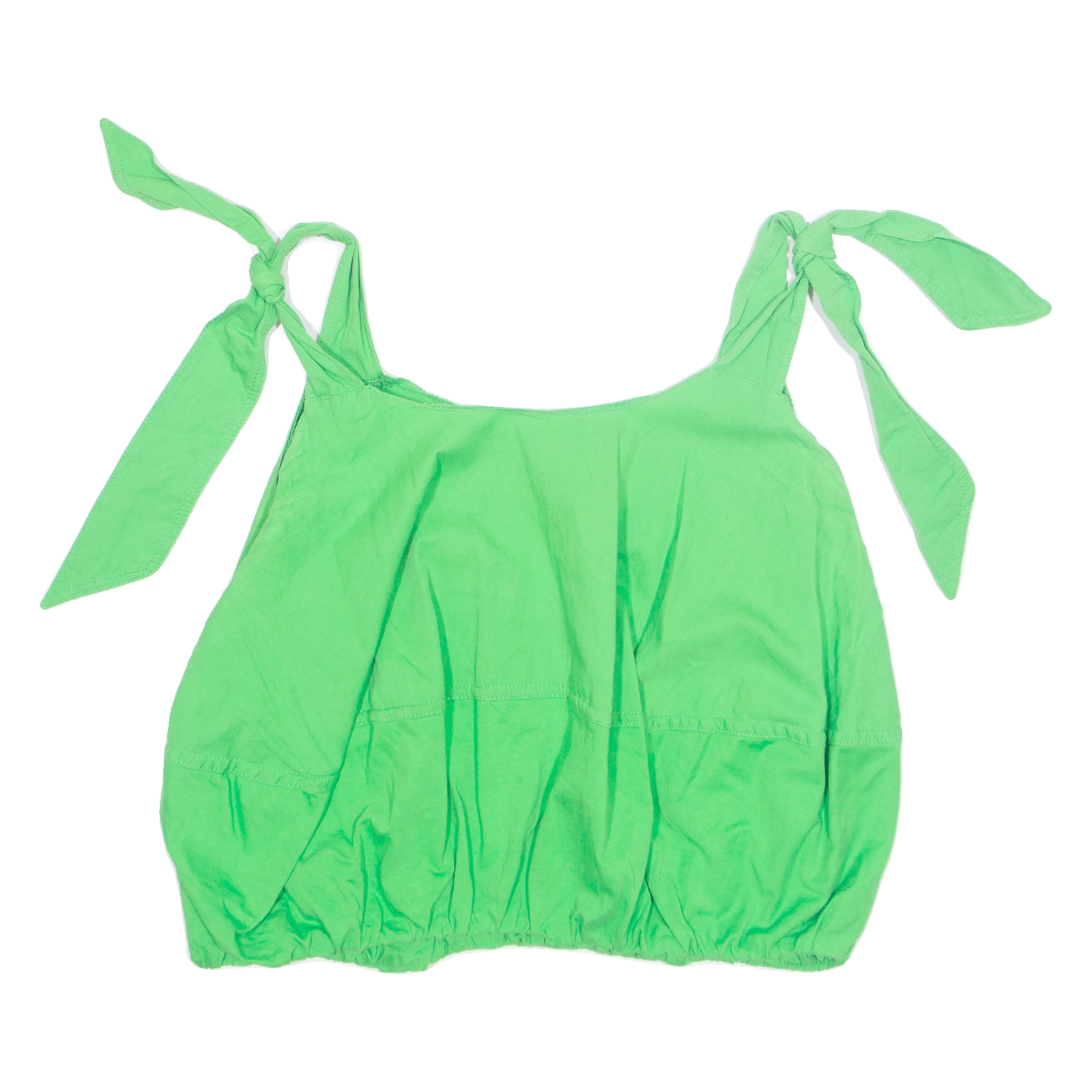 ZARA Womens Top Green Button Neck Sleeveless S Refurbished - N/A refurbished available on Cerqular