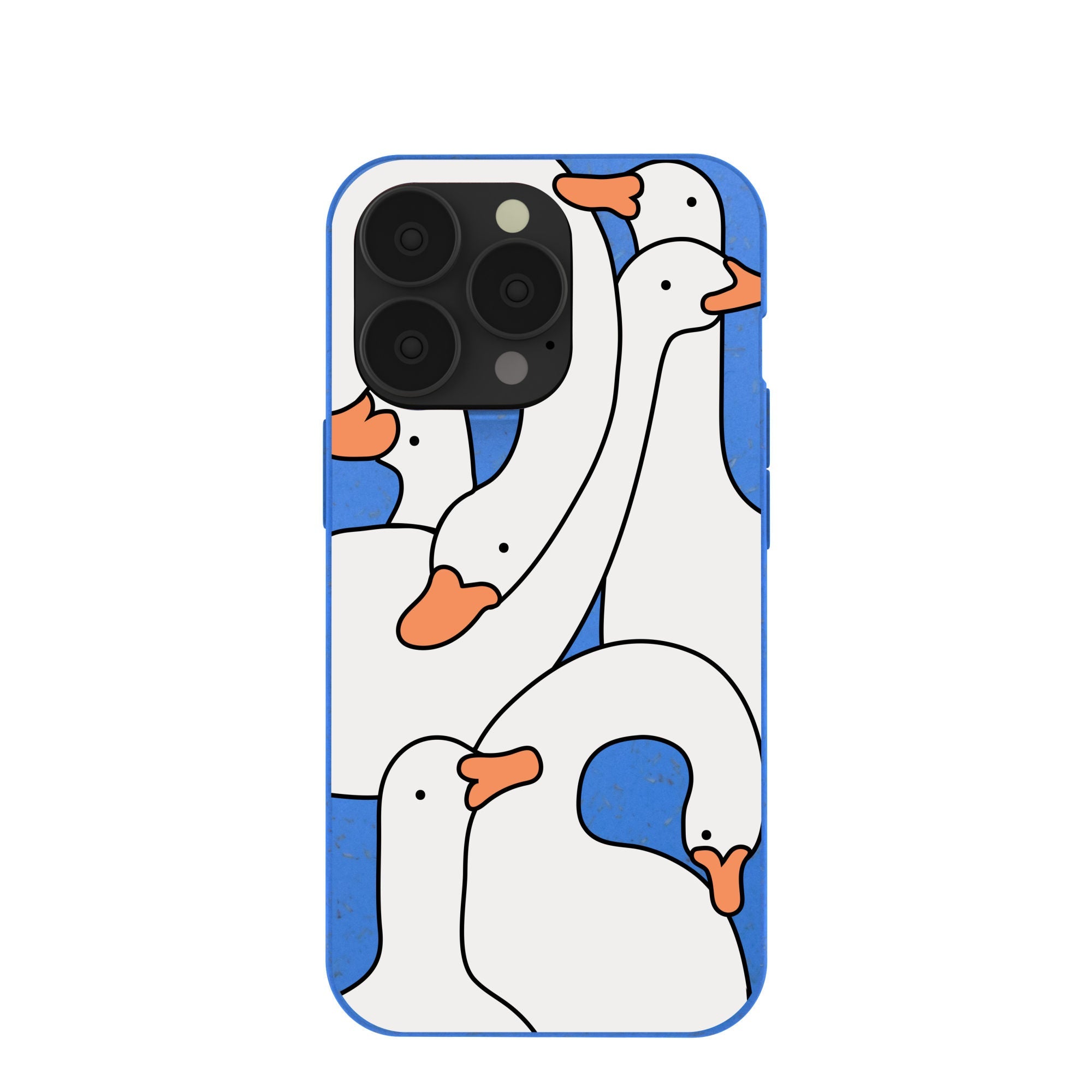 Electric Blue Silly Goose iPhone 13 Pro Case Refurbished - Pela Case refurbished available on Cerqular