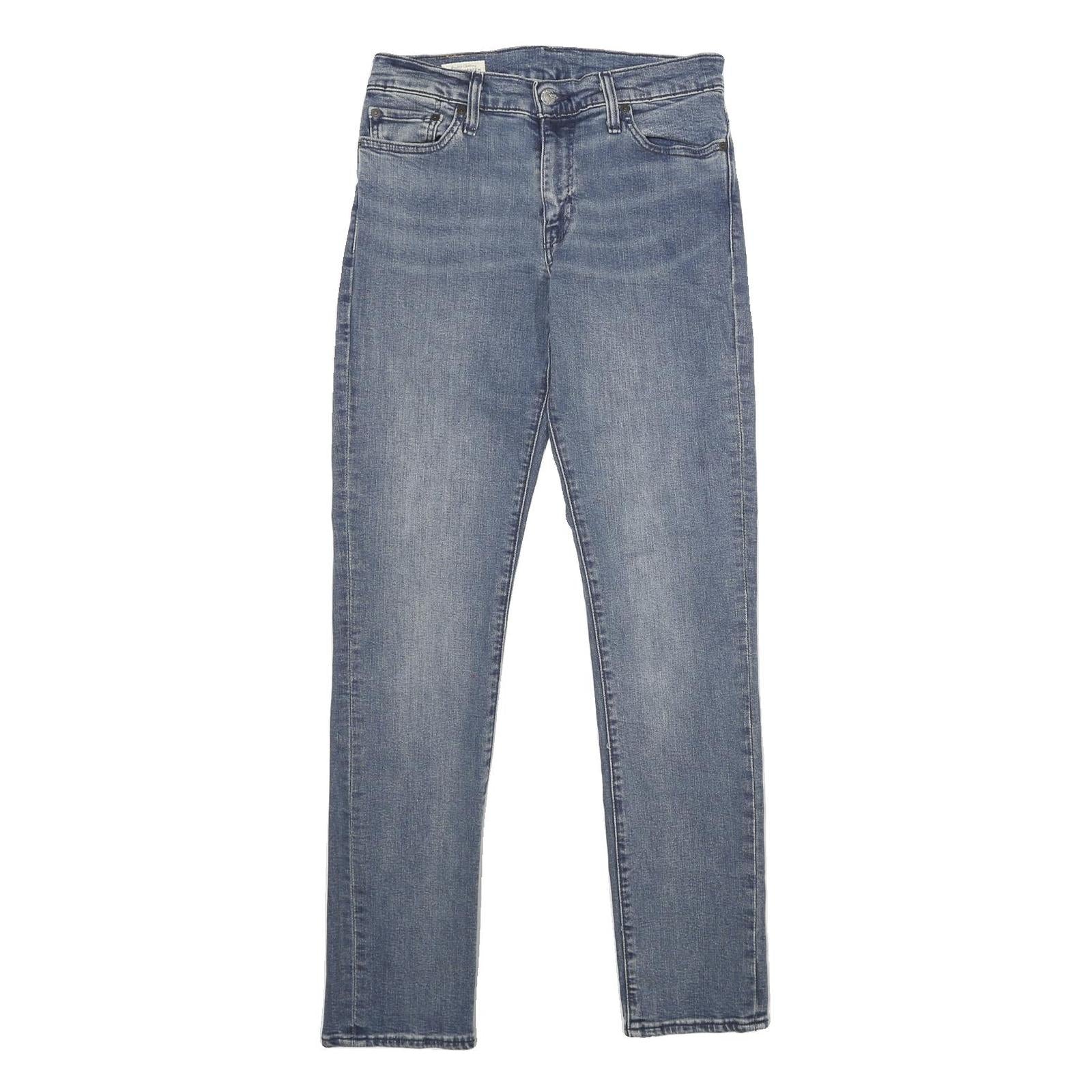 LEVI'S 511 BIG E Mens Jeans Blue Slim Skinny Denim Medium W30 L32 Classic Zip Refurbished - N/A refurbished available on Cerqular