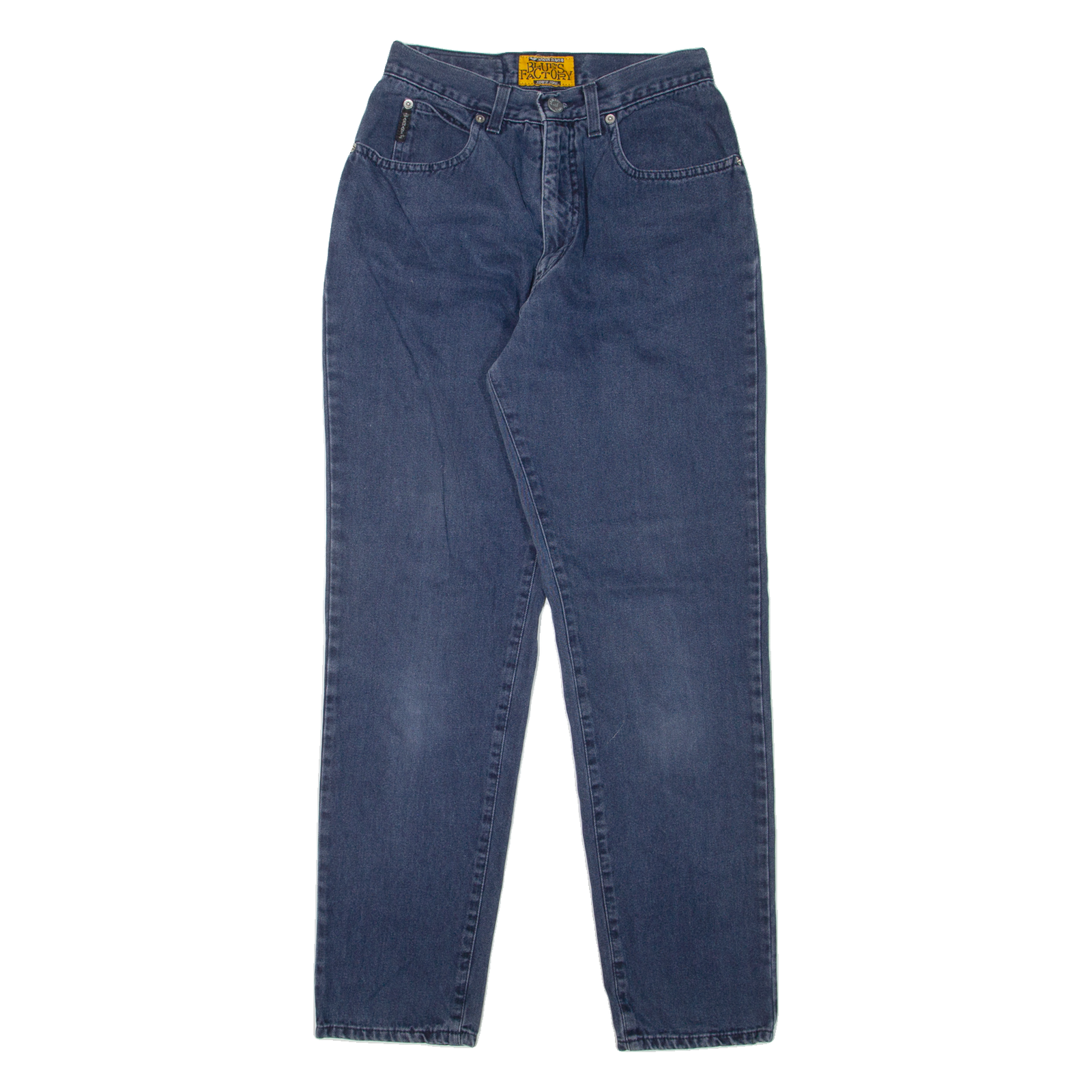 ARMANI JEANS Blue's Factory Womens Jeans Blue Regular Mom Denim W25 L29 Refurbished - N/A refurbished available on Cerqular