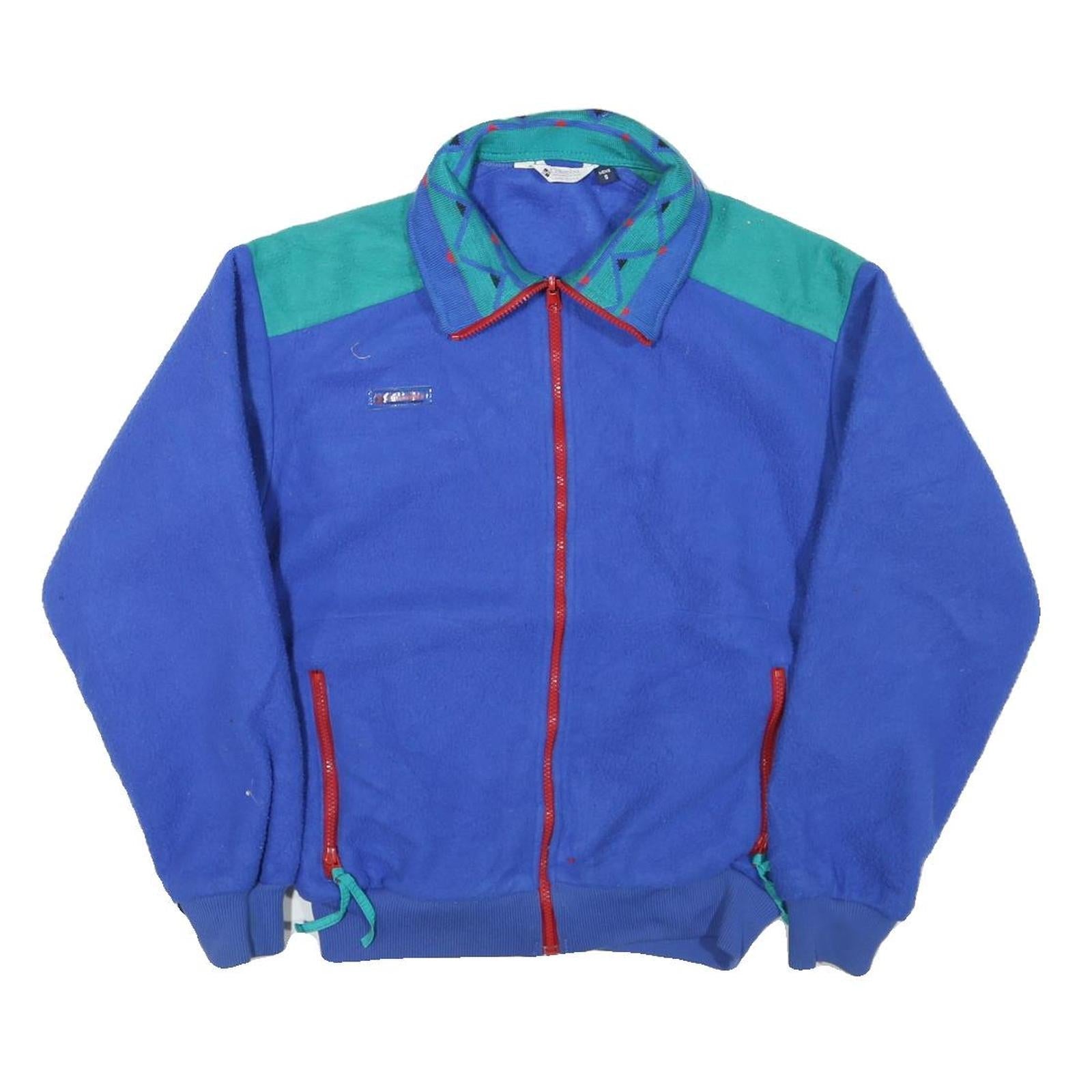 Buy COLUMBIA Mens Blue & Green Retro Polyester Blend Zip Jacket S Fleece Outdoor Refurbished - $50.69 COLUMBIA Mens Blue & Green Retro Polyester Blend Zip Jacket S Fleece Outdoor Refurbished - N/A refurbished available on Cerqular