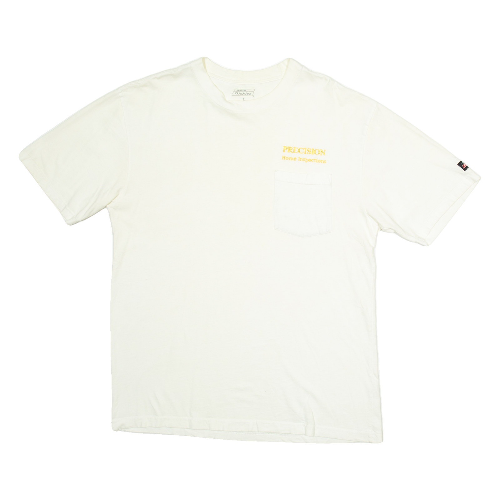 DICKIES Precision Mens T-Shirt White L Refurbished - N/A refurbished available on Cerqular