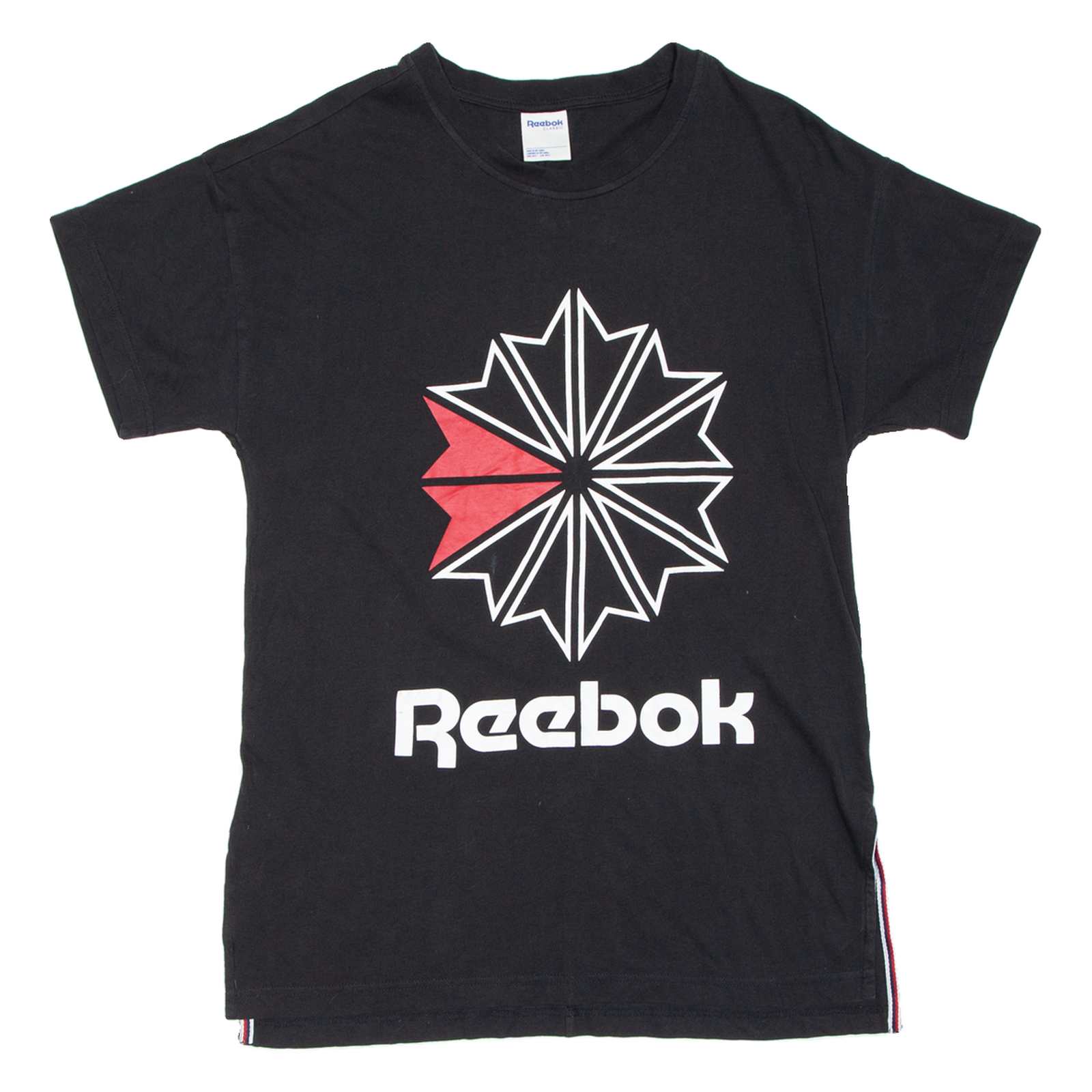 REEBOK Womens T-Shirt Black L Refurbished - N/A refurbished available on Cerqular
