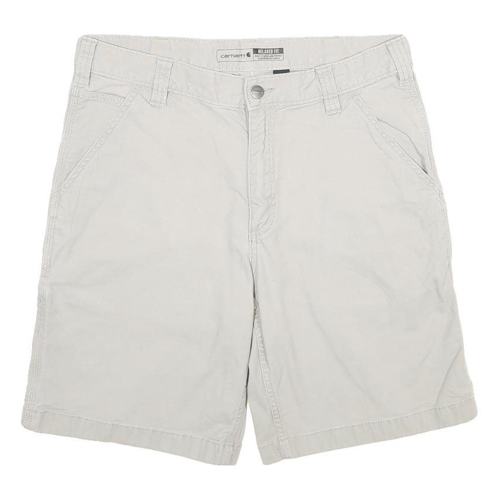 Buy CARHARTT Mens Shorts White Relaxed Fit L W34 Cotton Blend Casual Workwear Refurbished - $41.59 CARHARTT Mens Shorts White Relaxed Fit L W34 Cotton Blend Casual Workwear Refurbished - N/A refurbished available on Cerqular
