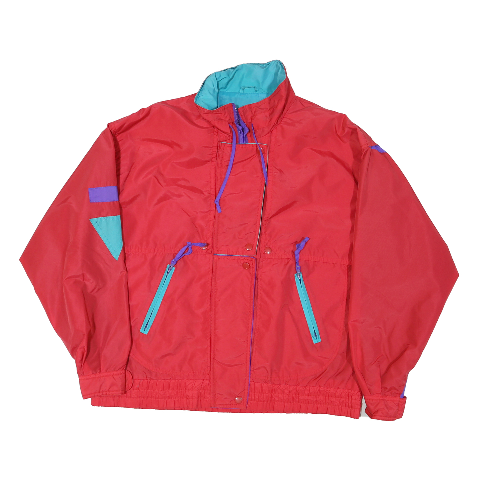 Buy Womens Red Turquoise & Purple Synthetic Zip Jacket M Athletic Outdoor Plain Refurbished - $29.89 Womens Red Turquoise & Purple Synthetic Zip Jacket M Athletic Outdoor Plain Refurbished - N/A refurbished available on Cerqular