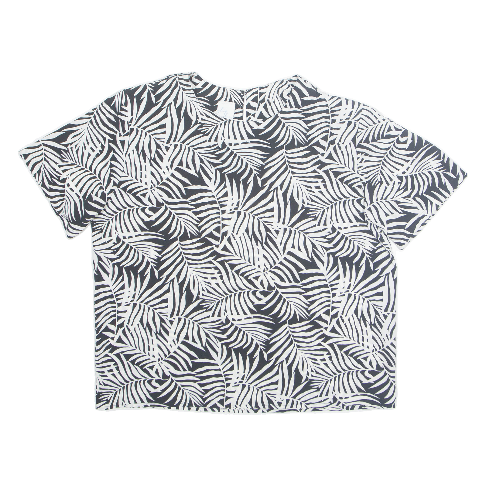 Womens Printed Top Black Floral L Refurbished - N/A refurbished available on Cerqular