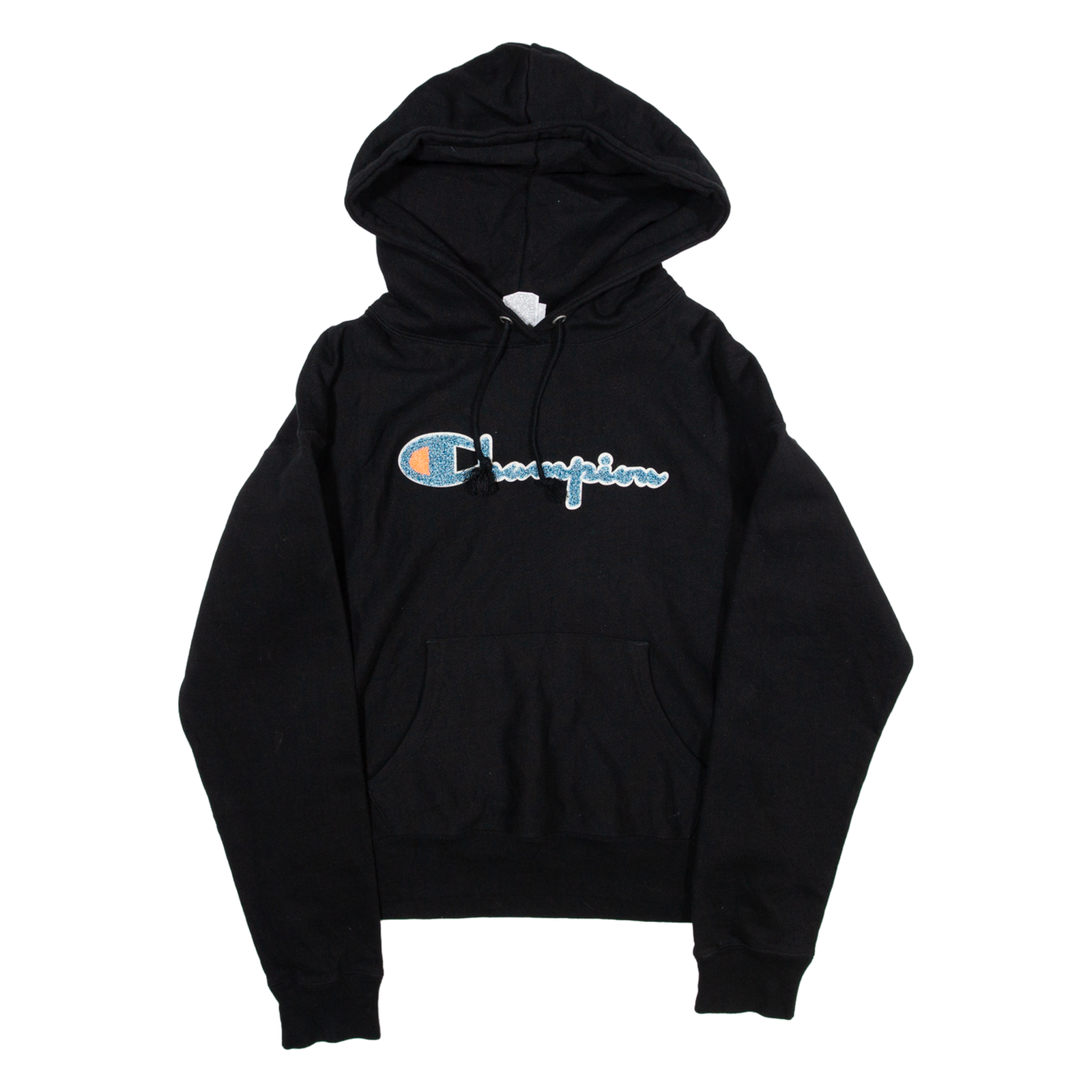 CHAMPION REVERSE WEAVE Mens Black Hoodie M Refurbished - N/A refurbished available on Cerqular