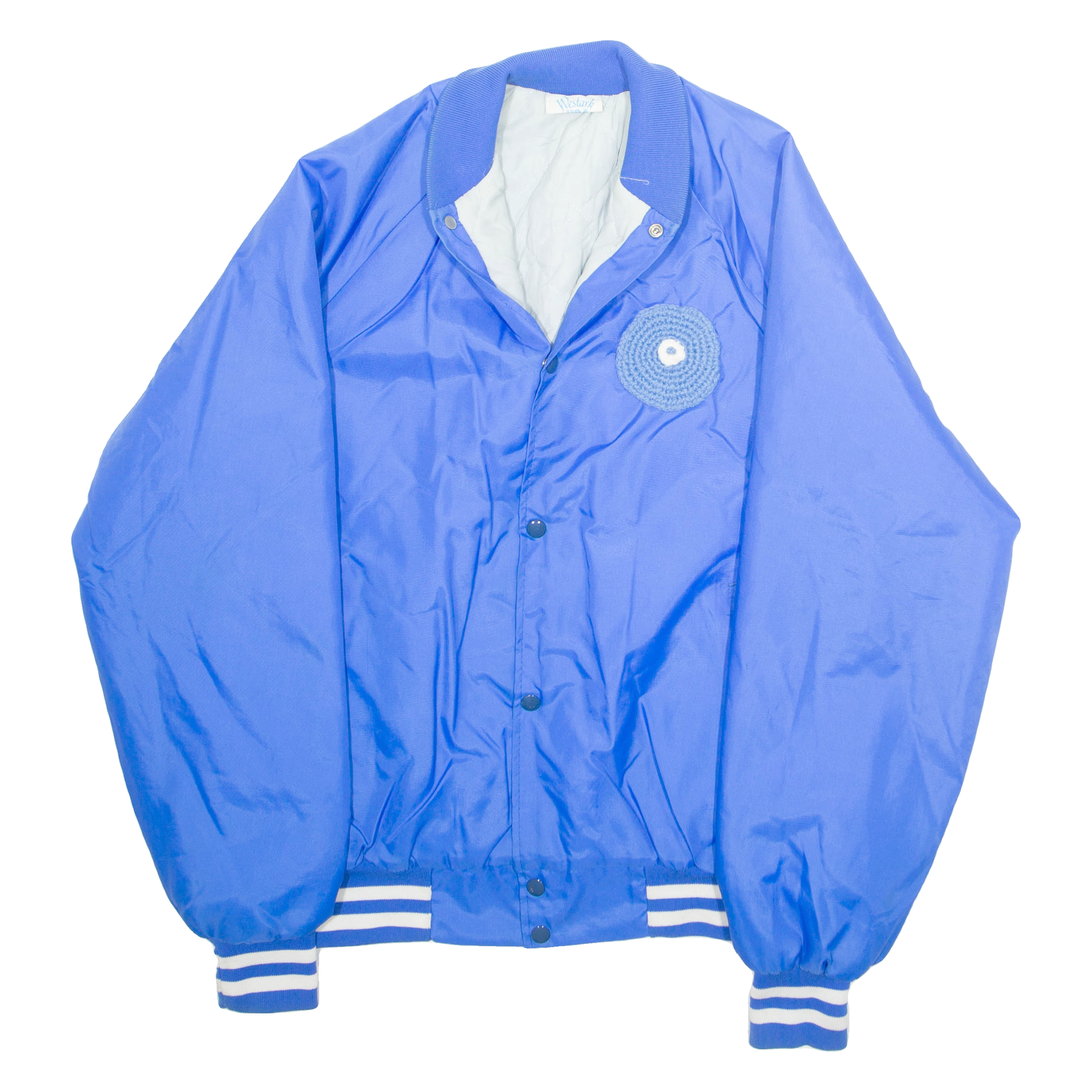 WESTARK Mens Varsity Jacket Blue Nylon M Refurbished - N/A refurbished available on Cerqular