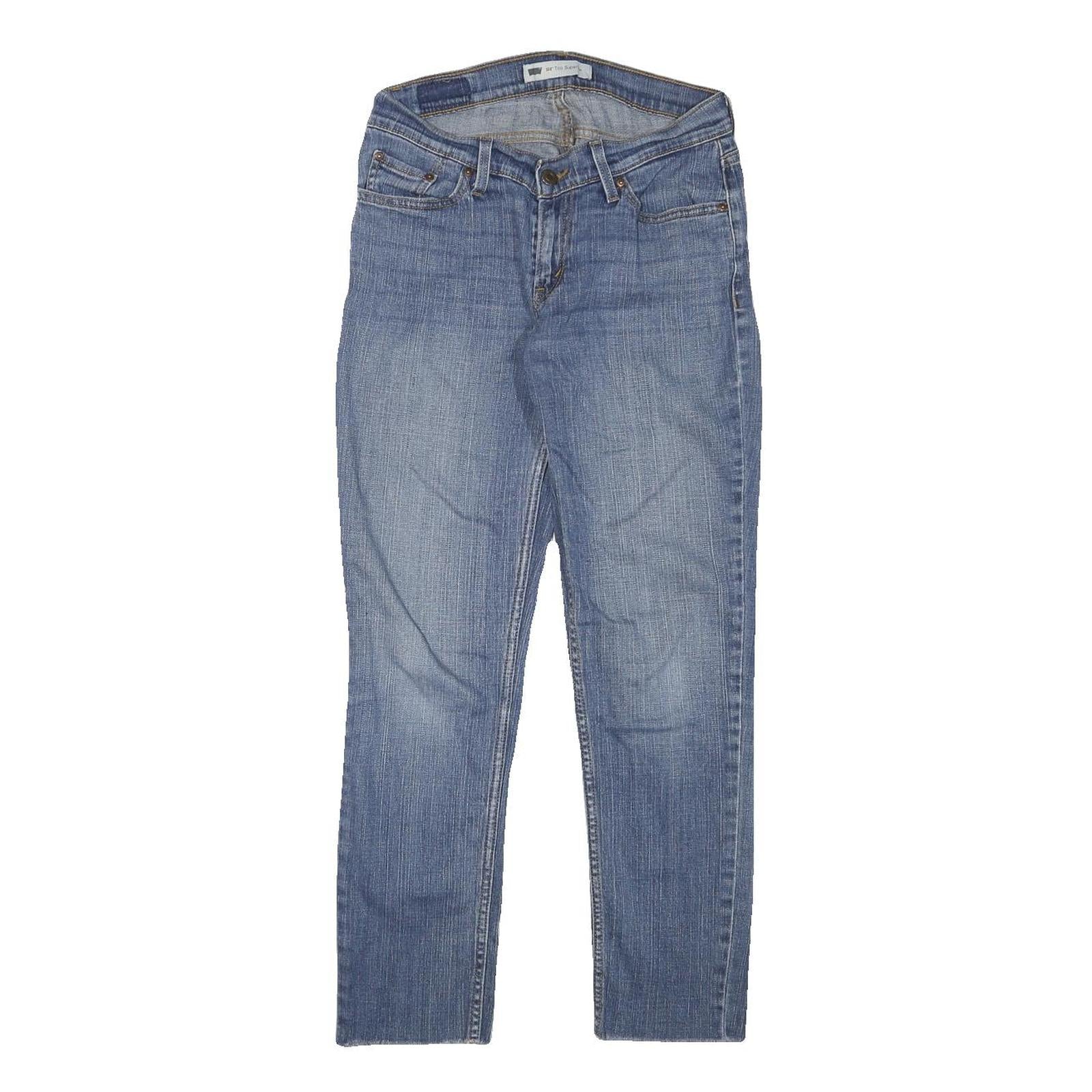 LEVI'S Womens Jeans Blue Slim Skinny Denim Medium W27 L27 Faded Refurbished - N/A refurbished available on Cerqular