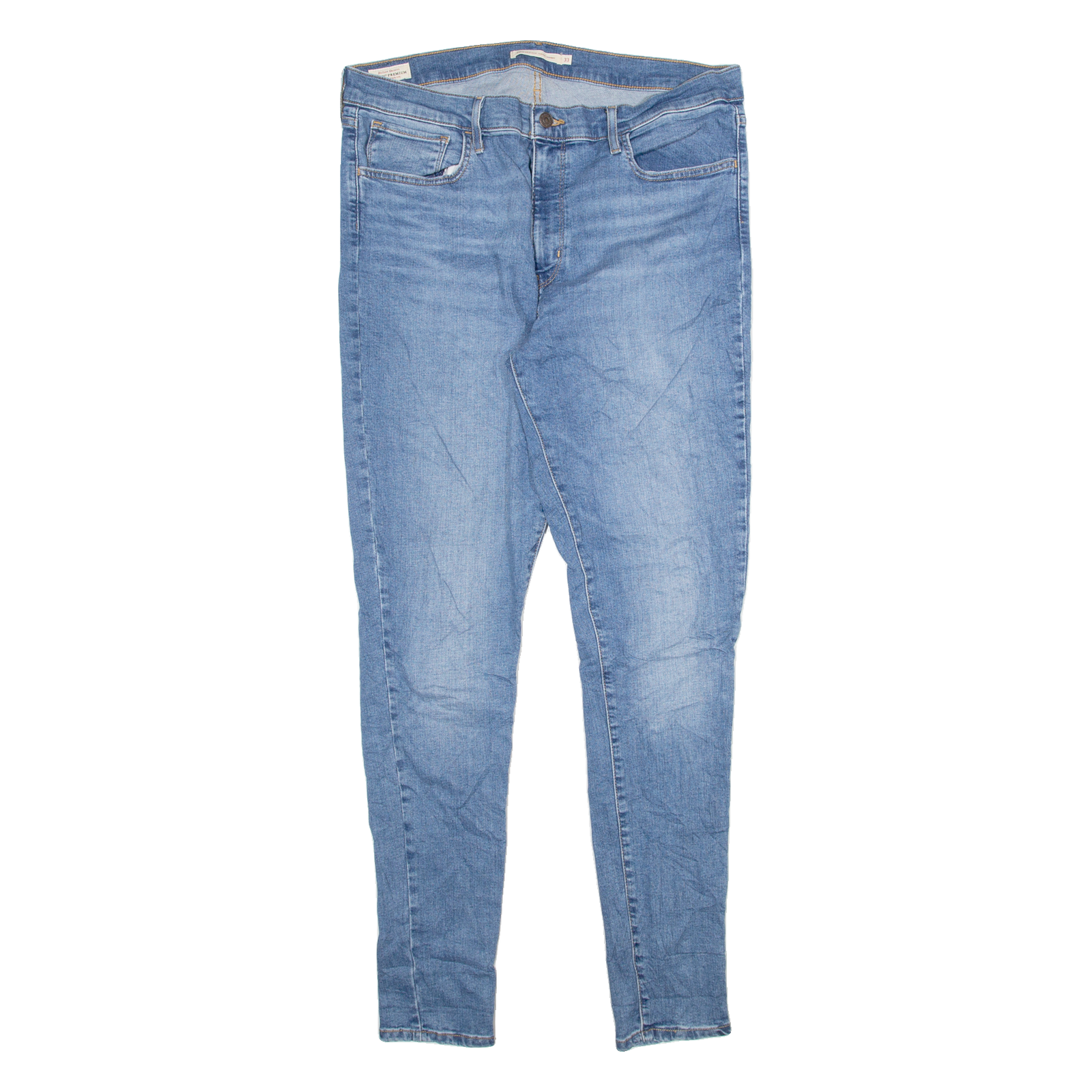 LEVI'S 720 Big E Womens Jeans Blue Slim Skinny W33 L32 Refurbished - N/A refurbished available on Cerqular