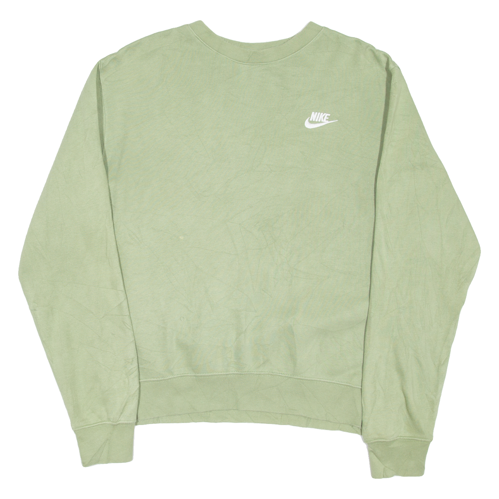 NIKE Mens Sweatshirt Green S Refurbished - N/A refurbished available on Cerqular