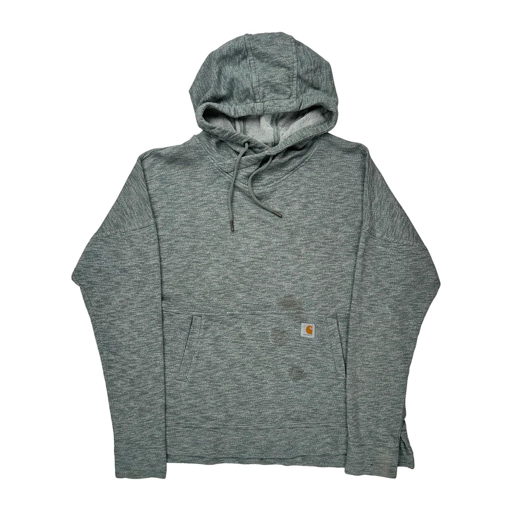 Buy Carhartt Hoodie - Medium Grey Cotton Blend Refurbished - $26.79 Carhartt Hoodie - Medium Grey Cotton Blend Refurbished - Thrifted (note: this is a term often used to describe second- refurbished available on Cerqular