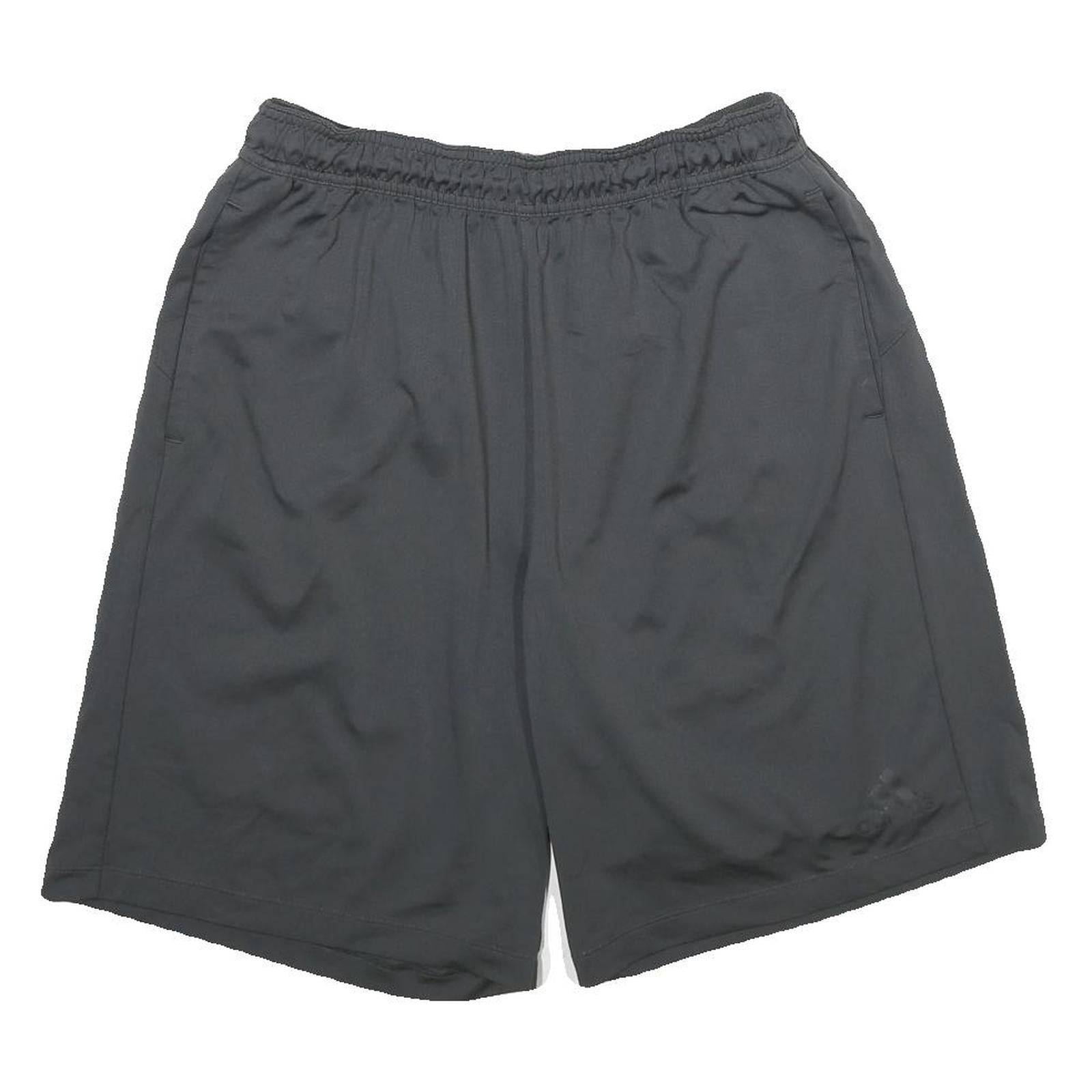 ADIDAS Mens Black Sports Shorts L W28 Lightweight Breathable Athletic Refurbished - N/A refurbished available on Cerqular