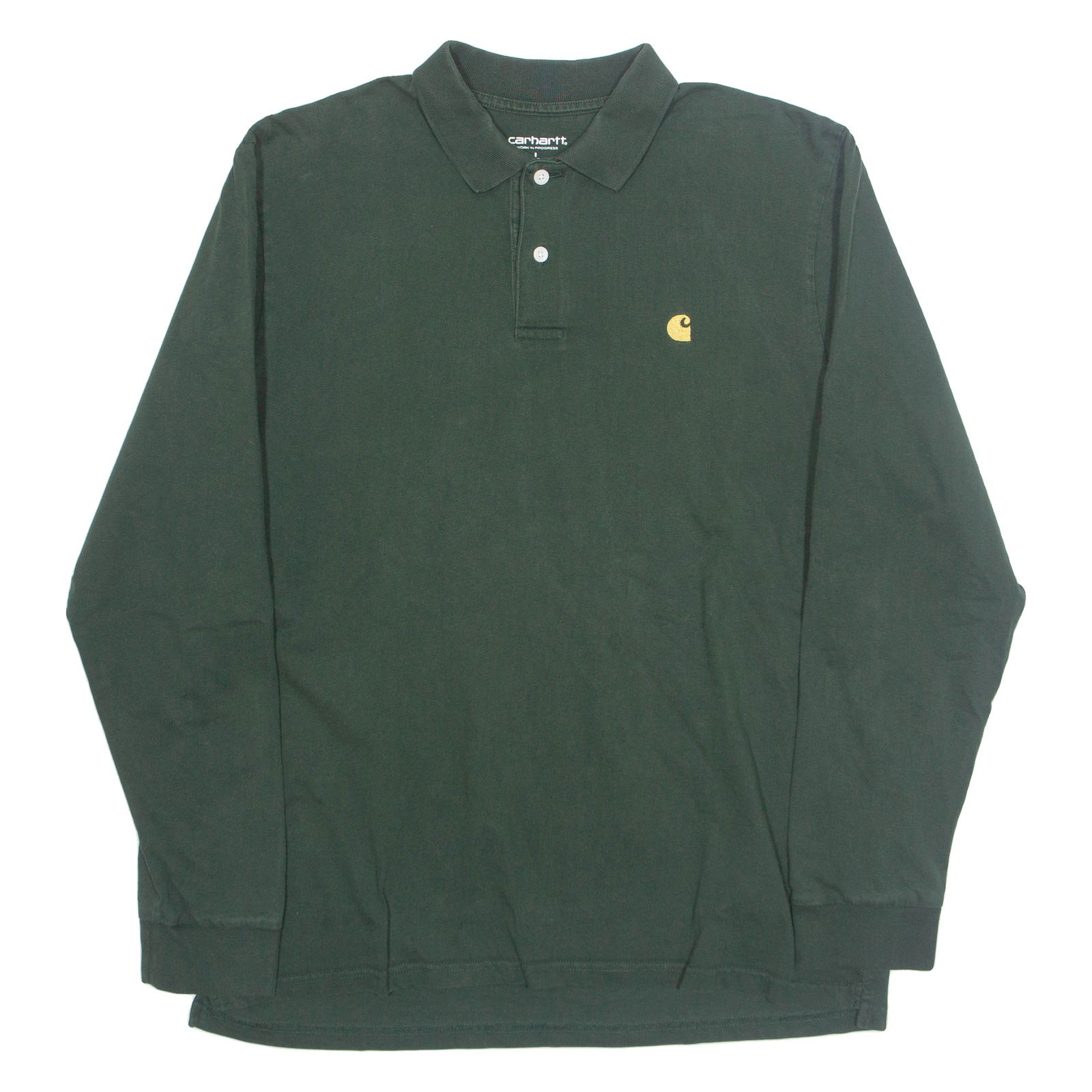 Buy CARHARTT Mens Polo Shirt Green Long Sleeve L Refurbished - $55.89 CARHARTT Mens Polo Shirt Green Long Sleeve L Refurbished - N/A refurbished available on Cerqular