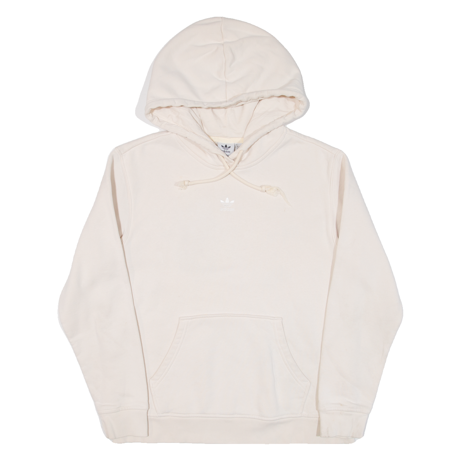 ADIDAS Womens Beige Hoodie UK 10 Refurbished - N/A refurbished available on Cerqular