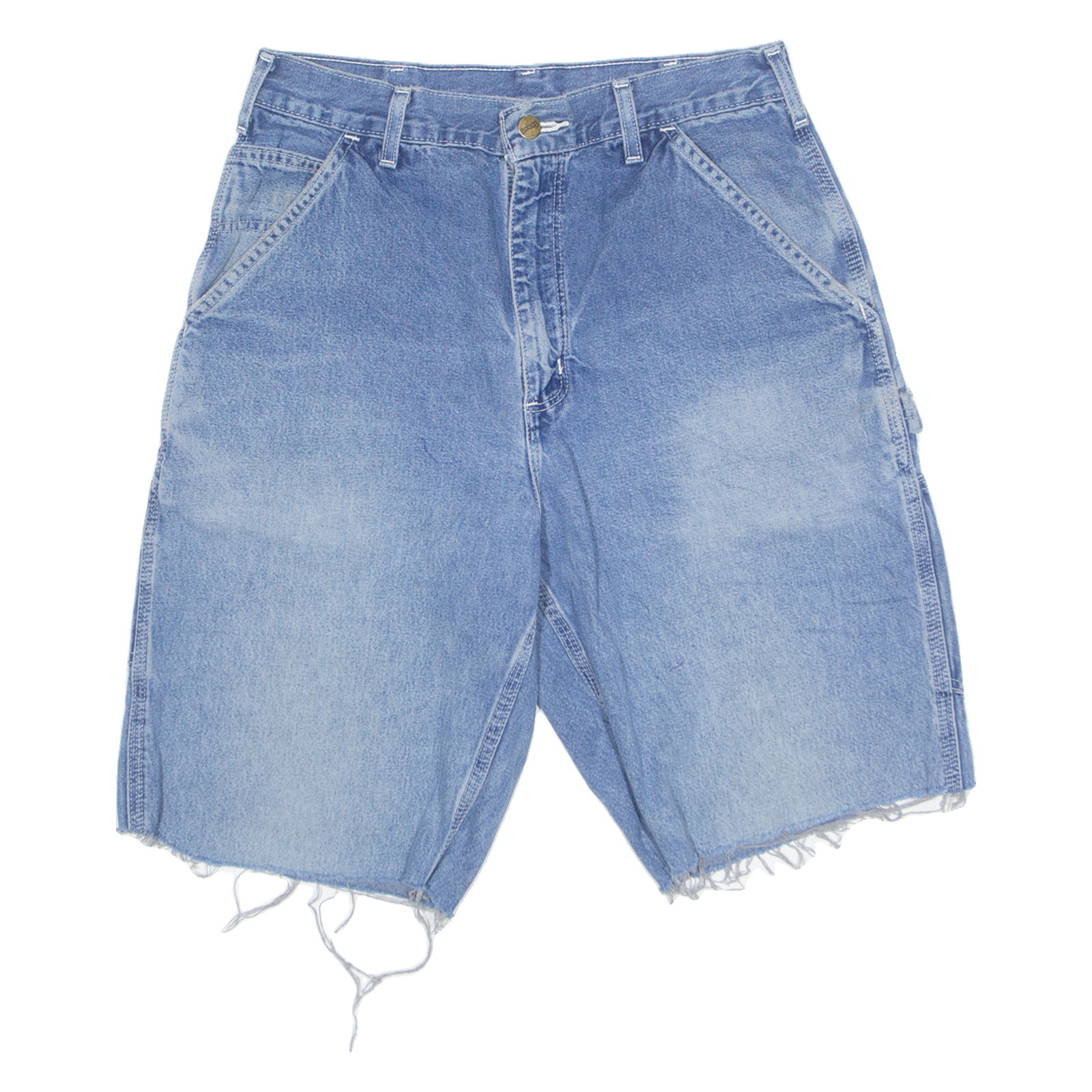 Buy CARHARTT Cut Off Carpenter Workwear Mens Denim Shorts Blue M W31 Refurbished - $44.19 CARHARTT Cut Off Carpenter Workwear Mens Denim Shorts Blue M W31 Refurbished - N/A refurbished available on Cerqular