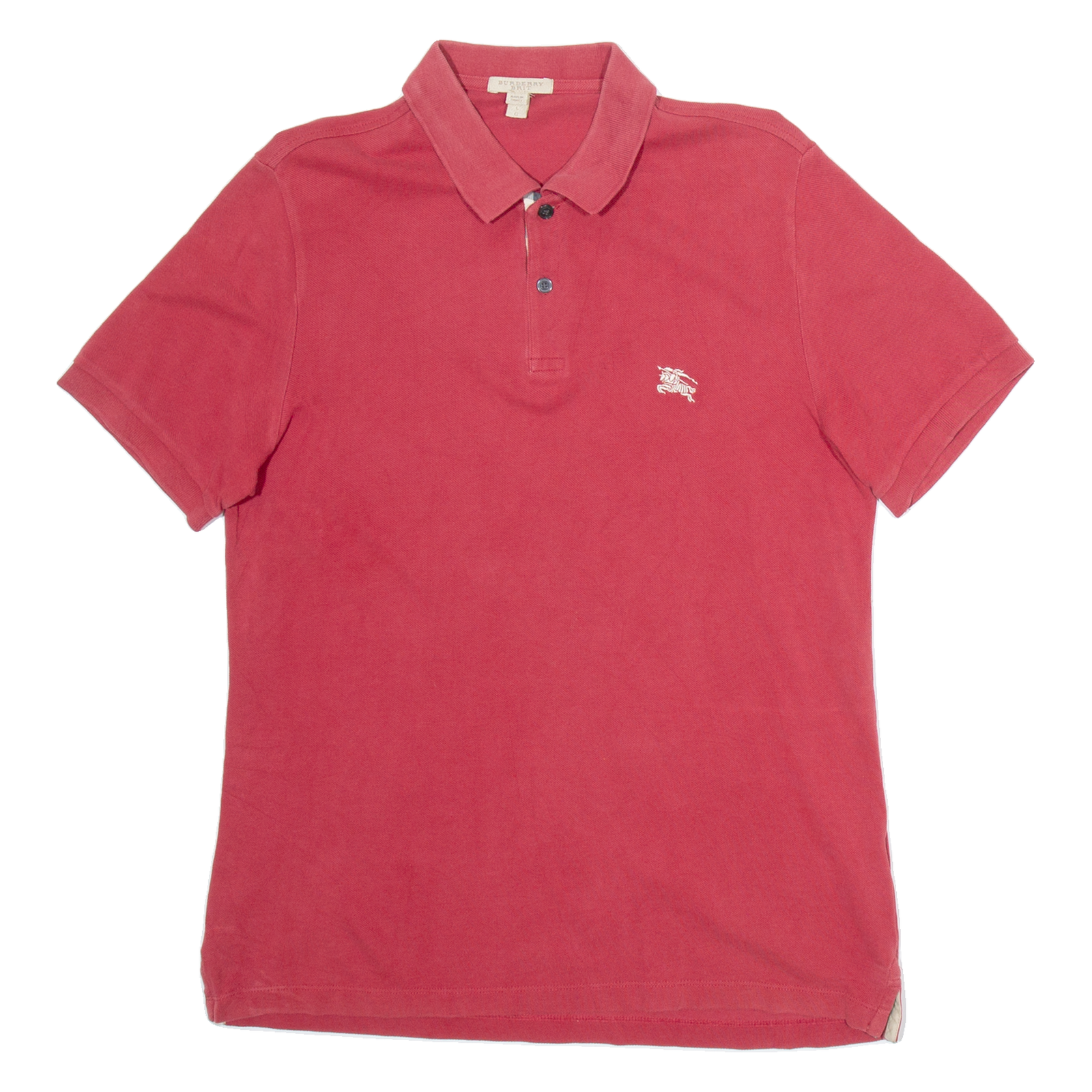 Buy BURBERRY BRIT Mens Polo Shirt Red L Refurbished - $58.49 BURBERRY BRIT Mens Polo Shirt Red L Refurbished - N/A refurbished available on Cerqular