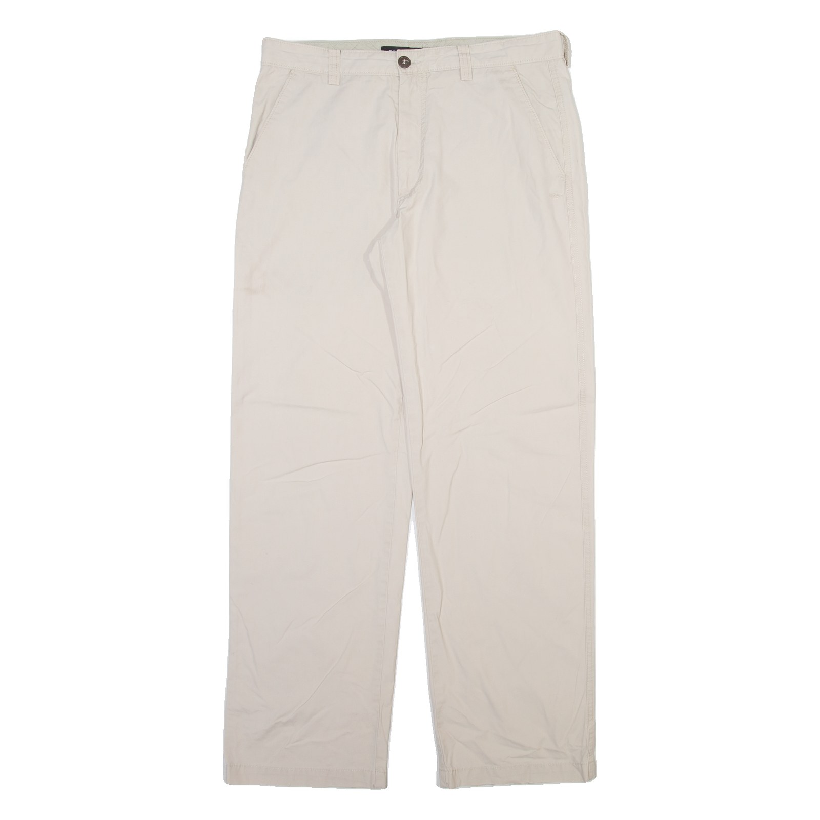 DOCKERS Mens Trousers Beige Regular Straight W33 L32 Refurbished - N/A refurbished available on Cerqular