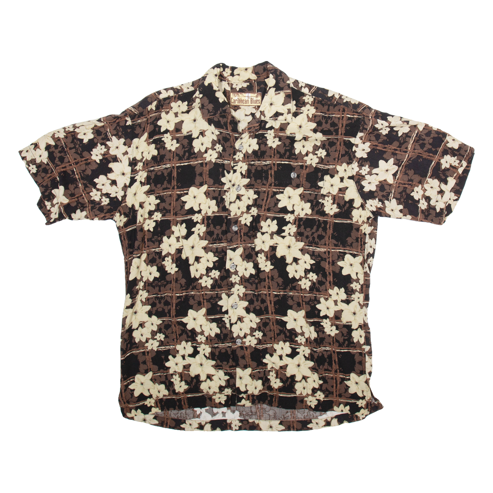 Buy CARIBBEAN BLUES Mens Hawaiian Shirt Black Floral L Refurbished - $18.19 CARIBBEAN BLUES Mens Hawaiian Shirt Black Floral L Refurbished - N/A refurbished available on Cerqular