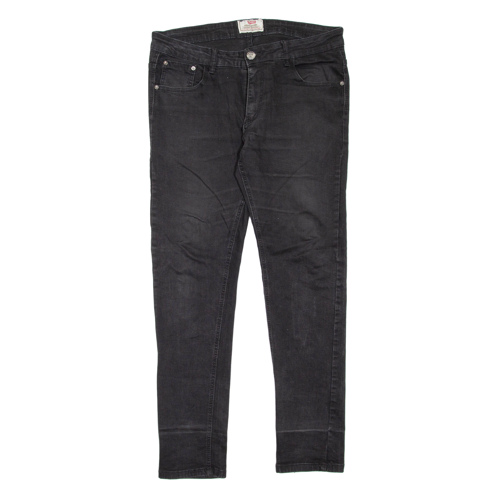 VANS Mens Jeans Black Regular Skinny W34 L30 Refurbished - N/A refurbished available on Cerqular