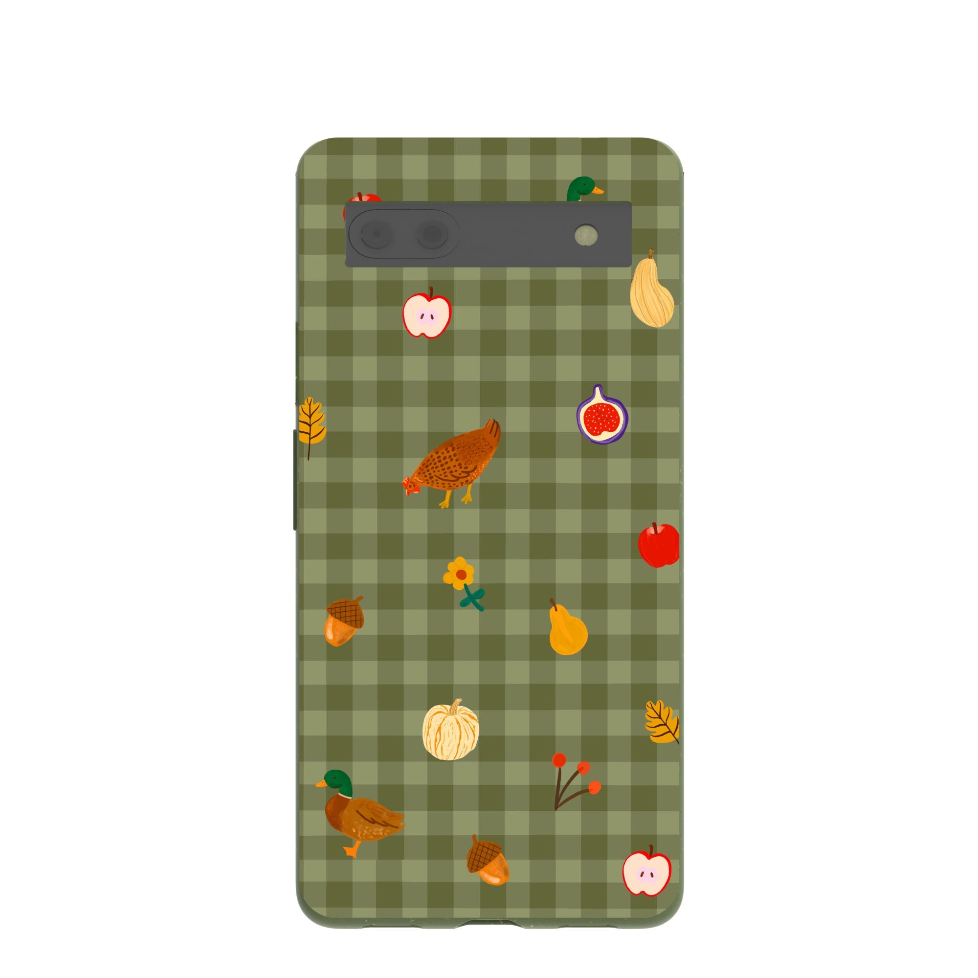 Forest Floor Harvest Folk Google Pixel 6a Case Refurbished - Pela Case refurbished available on Cerqular