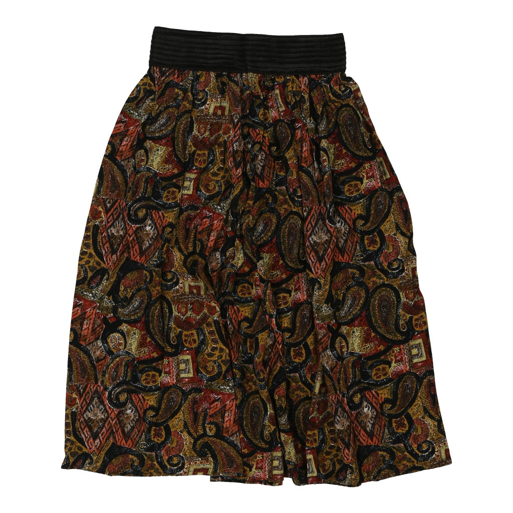 Unbranded Skirt - Small Brown Cotton Refurbished - Thrifted (note: this is a term often used to describe second- refurbished available on Cerqular