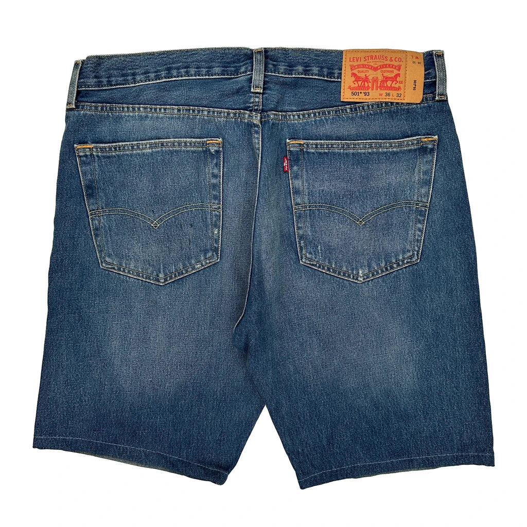 Buy Levis Denim Shorts - 36W 10L Dark Wash Cotton Refurbished - $40.19 Levis Denim Shorts - 36W 10L Dark Wash Cotton Refurbished - Thrifted (note: this is a term often used to describe second- refurbished available on Cerqular