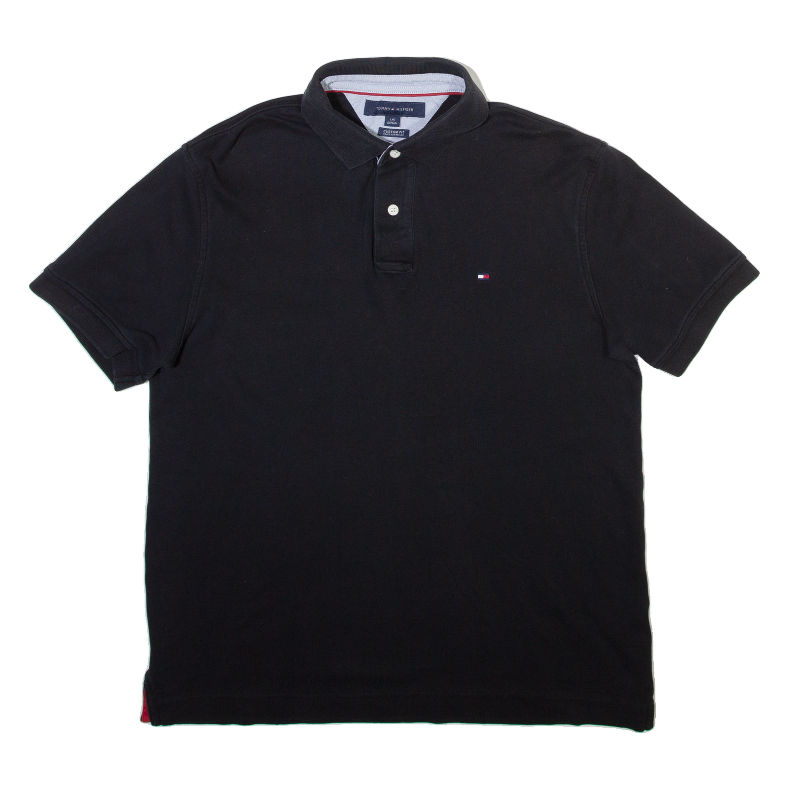 Buy TOMMY HILFIGER Mens Polo Shirt Black L Refurbished - $25.99 TOMMY HILFIGER Mens Polo Shirt Black L Refurbished - N/A refurbished available on Cerqular