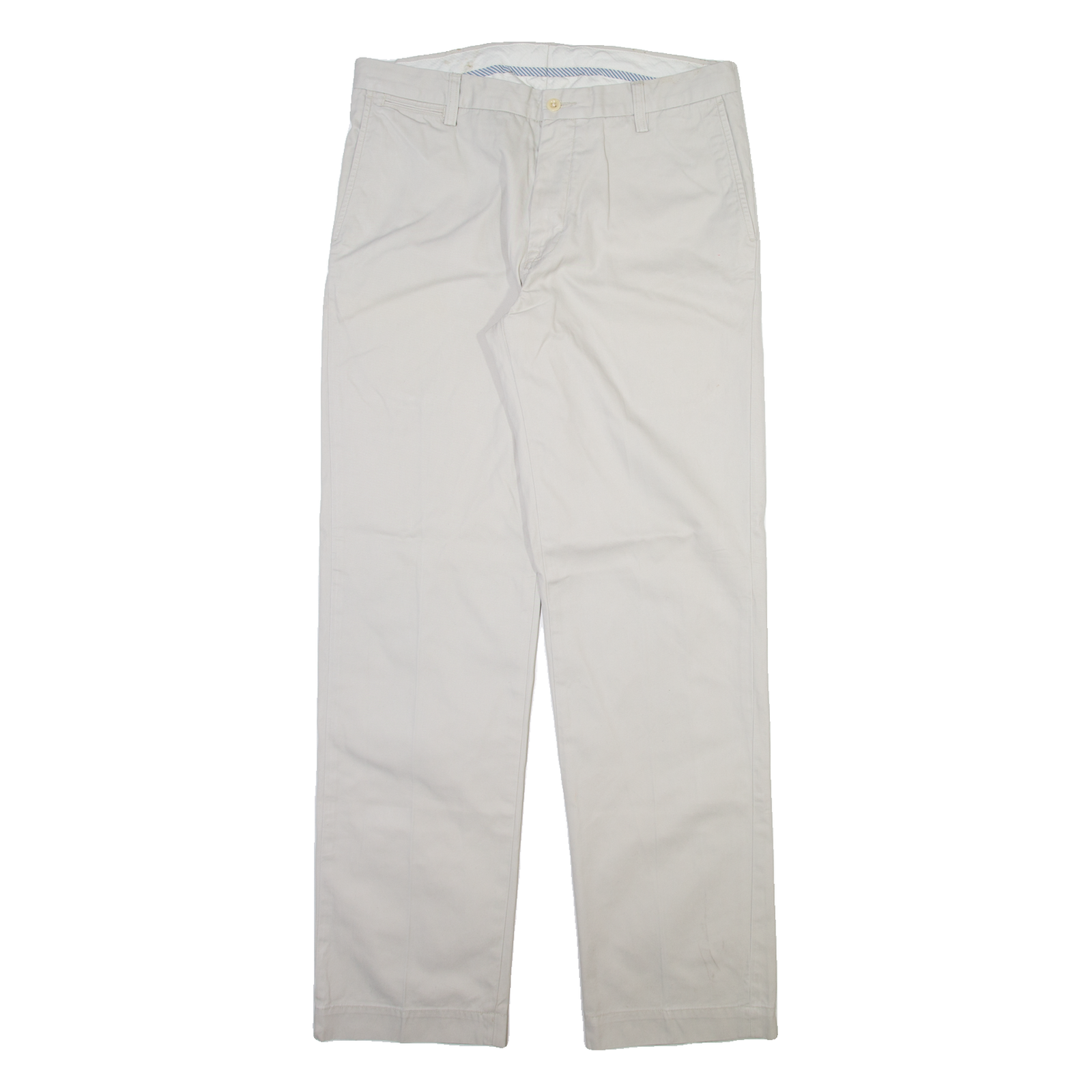 POLO RALPH LAUREN Mens Trousers Grey Regular Straight W34 L34 Refurbished - N/A refurbished available on Cerqular
