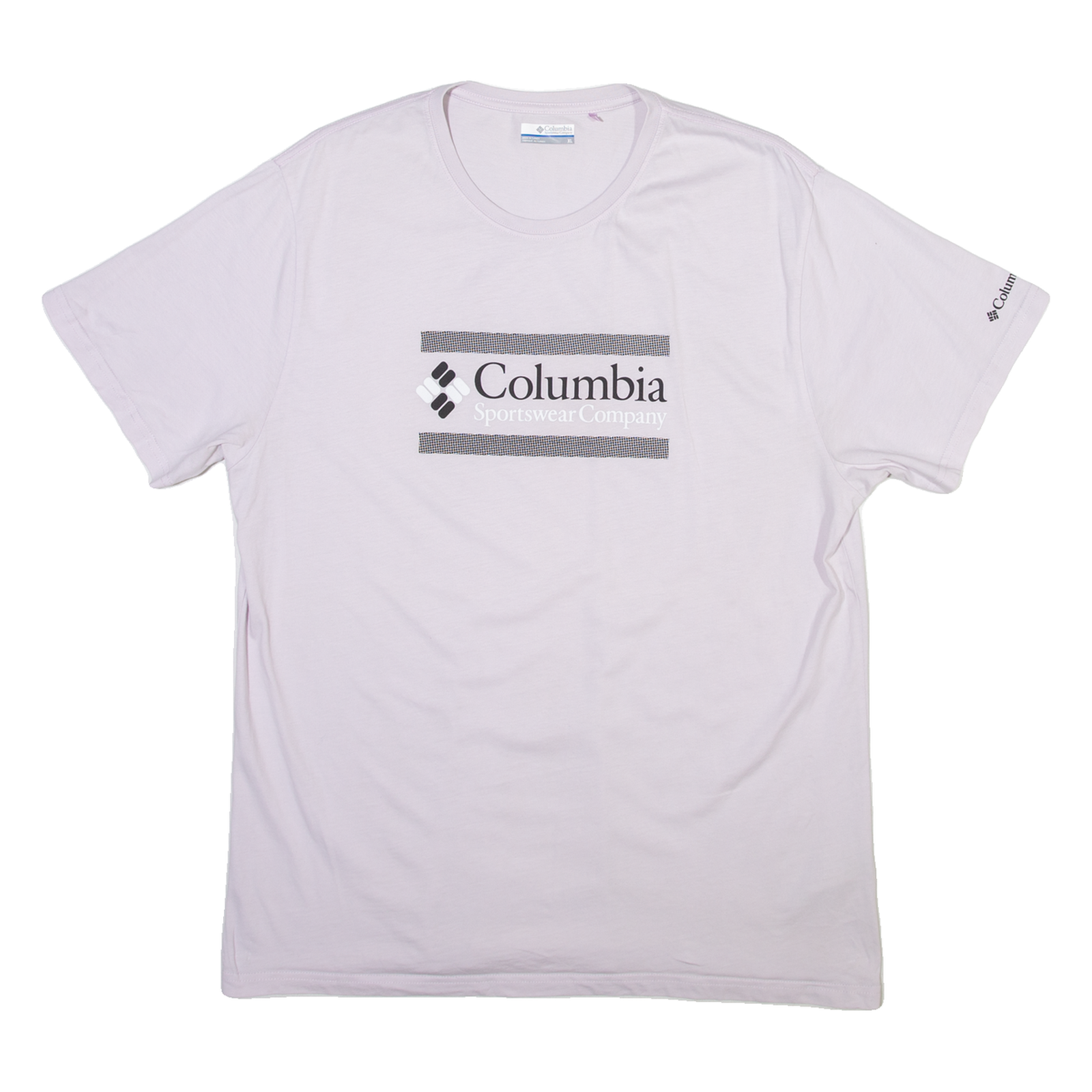 COLUMBIA Mens T-Shirt Pink XL Refurbished - N/A refurbished available on Cerqular