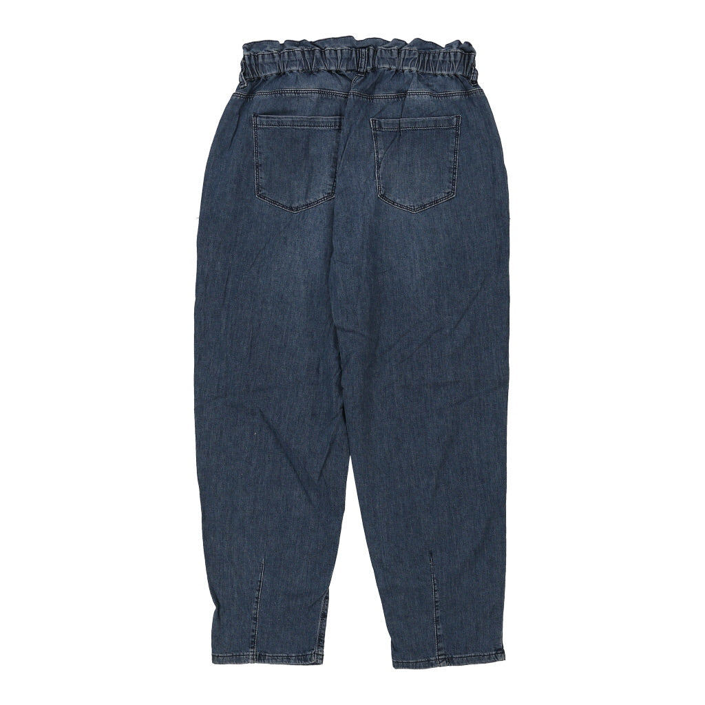Fiorella Rubino Jeans - Large Blue Cotton Refurbished - Thrifted (note: this is a term often used to describe second- refurbished available on Cerqular