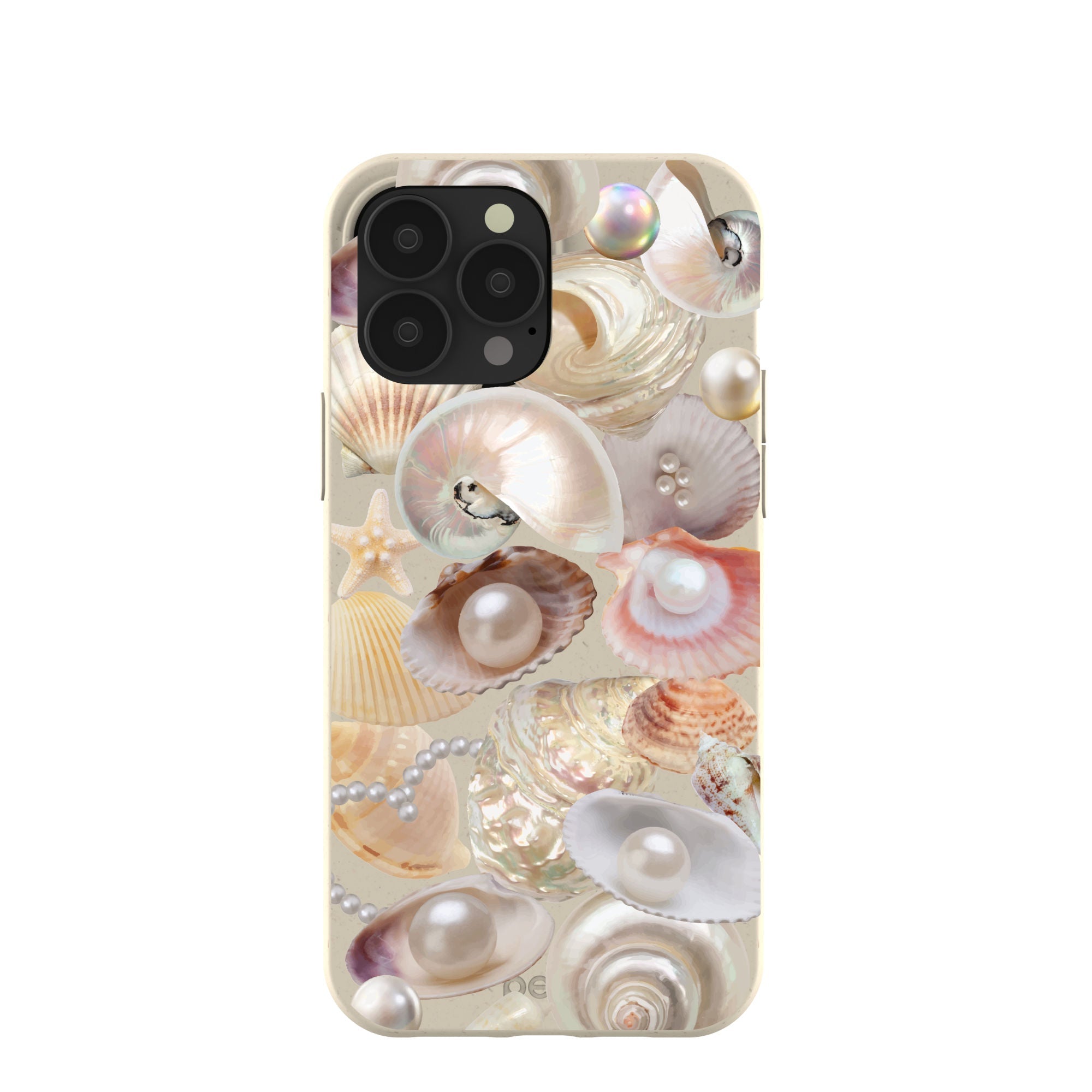 London Fog Sea Gems iPhone 13 Pro Max Case Refurbished - Pela Case refurbished available on Cerqular