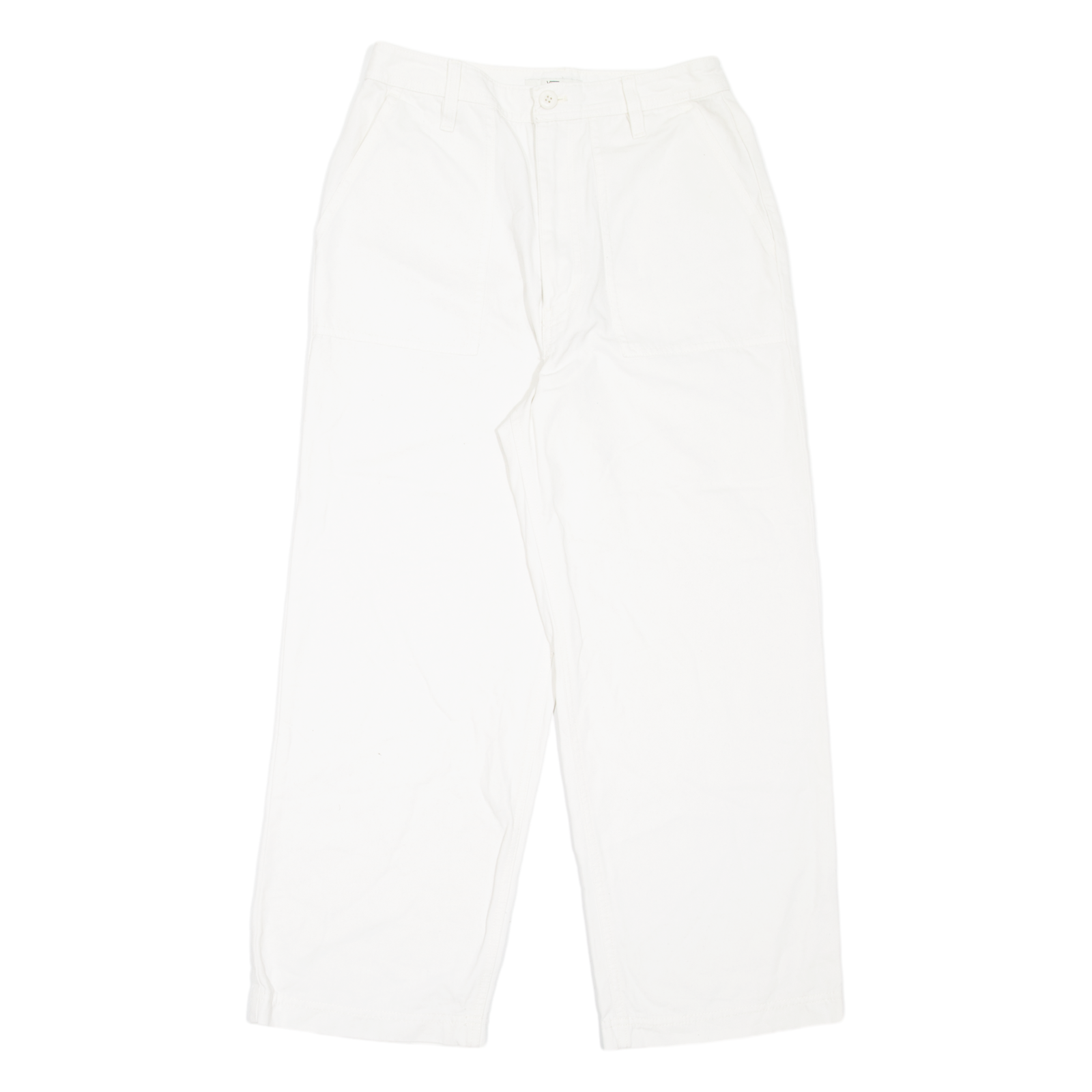 VANS Womens Jeans White Loose Straight W27 L25 Refurbished - N/A refurbished available on Cerqular