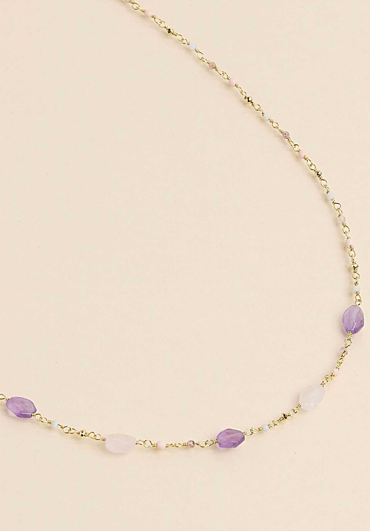 Necklace Cima6 Mumbai-Rose | Color: MUMBAI ROSE | Size: U Refurbished - Rue Madame is a known brand, and the standardized name is " refurbished available on Cerqular