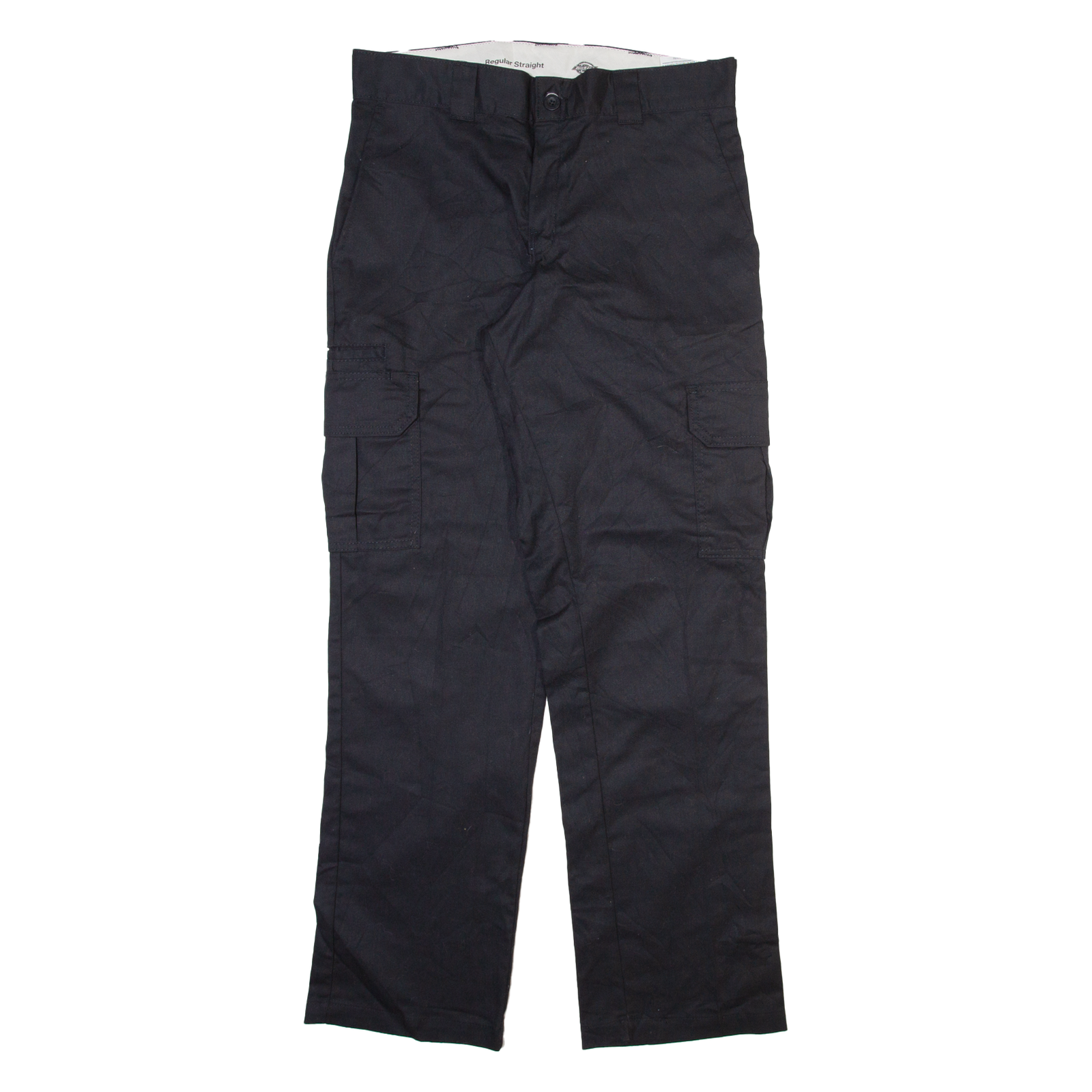 DICKIES Cargo Mens Trousers Black Regular Straight W32 L32 Refurbished - N/A refurbished available on Cerqular