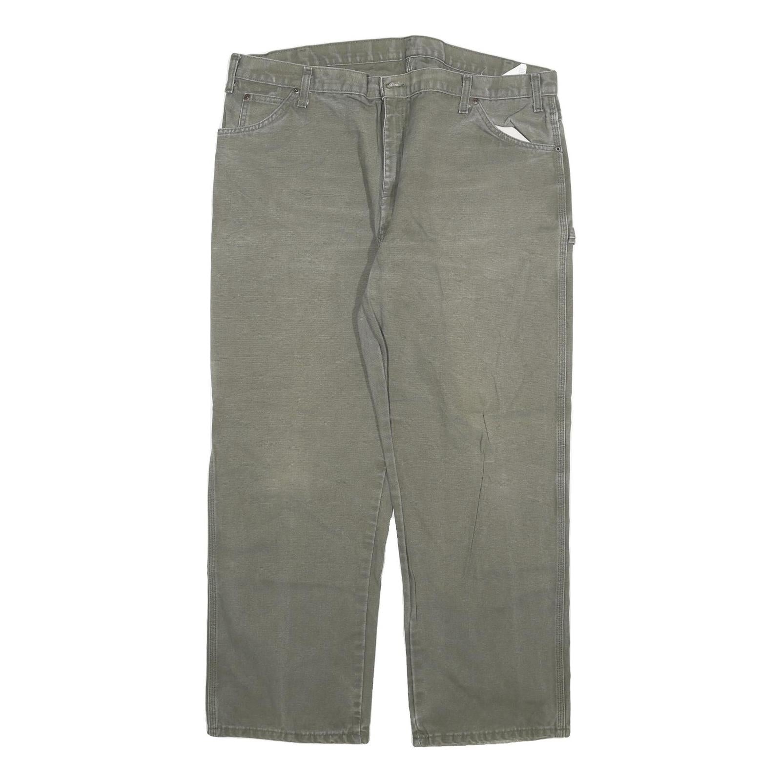 DICKIES Mens Regular Fit Workwear Zip Cotton Blend Jeans W40 L30 Utility Pocket Refurbished - N/A refurbished available on Cerqular
