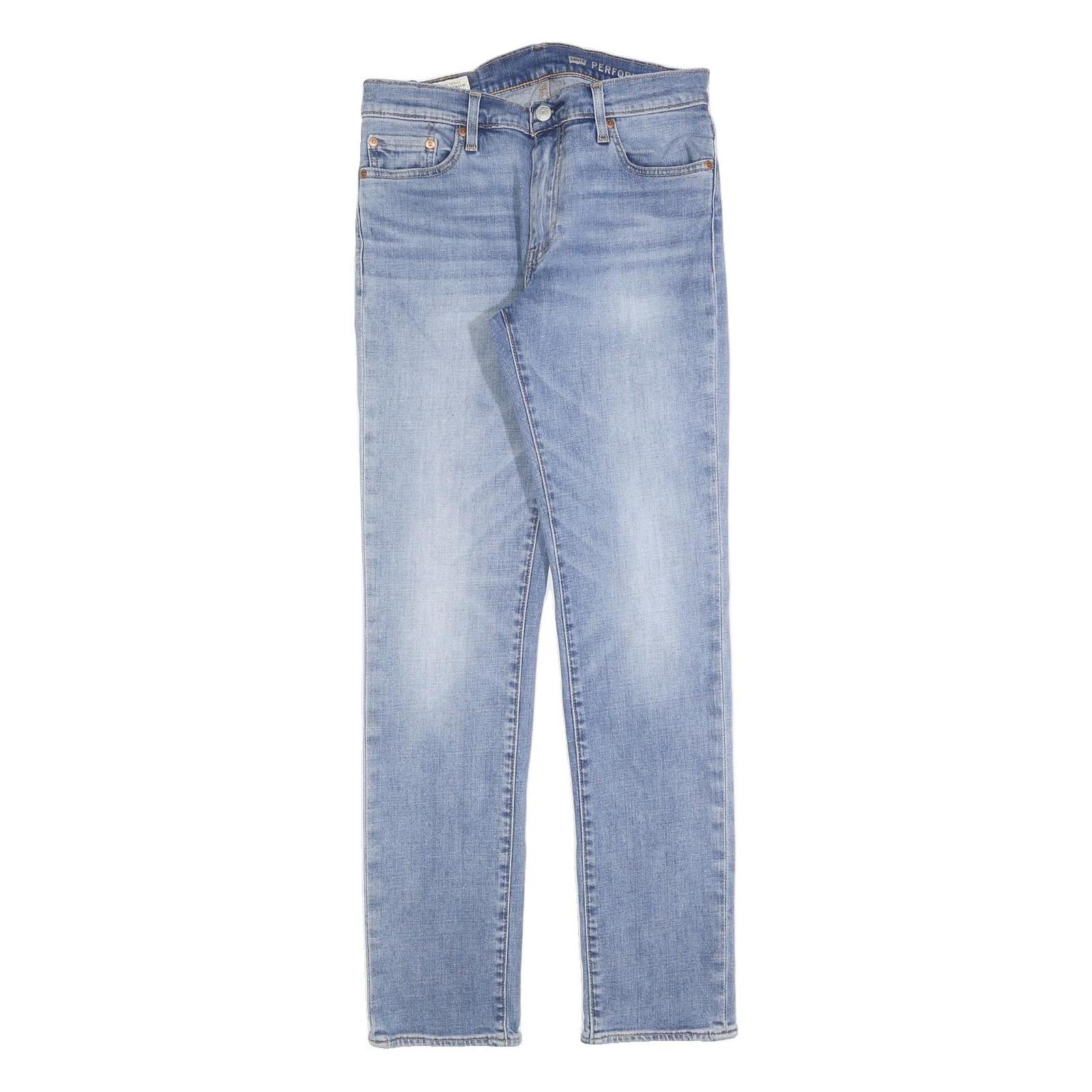 LEVI'S 511 BIG E Mens Jeans Blue Slim Skinny Denim Light W30 L32 Classic Fit Refurbished - N/A refurbished available on Cerqular