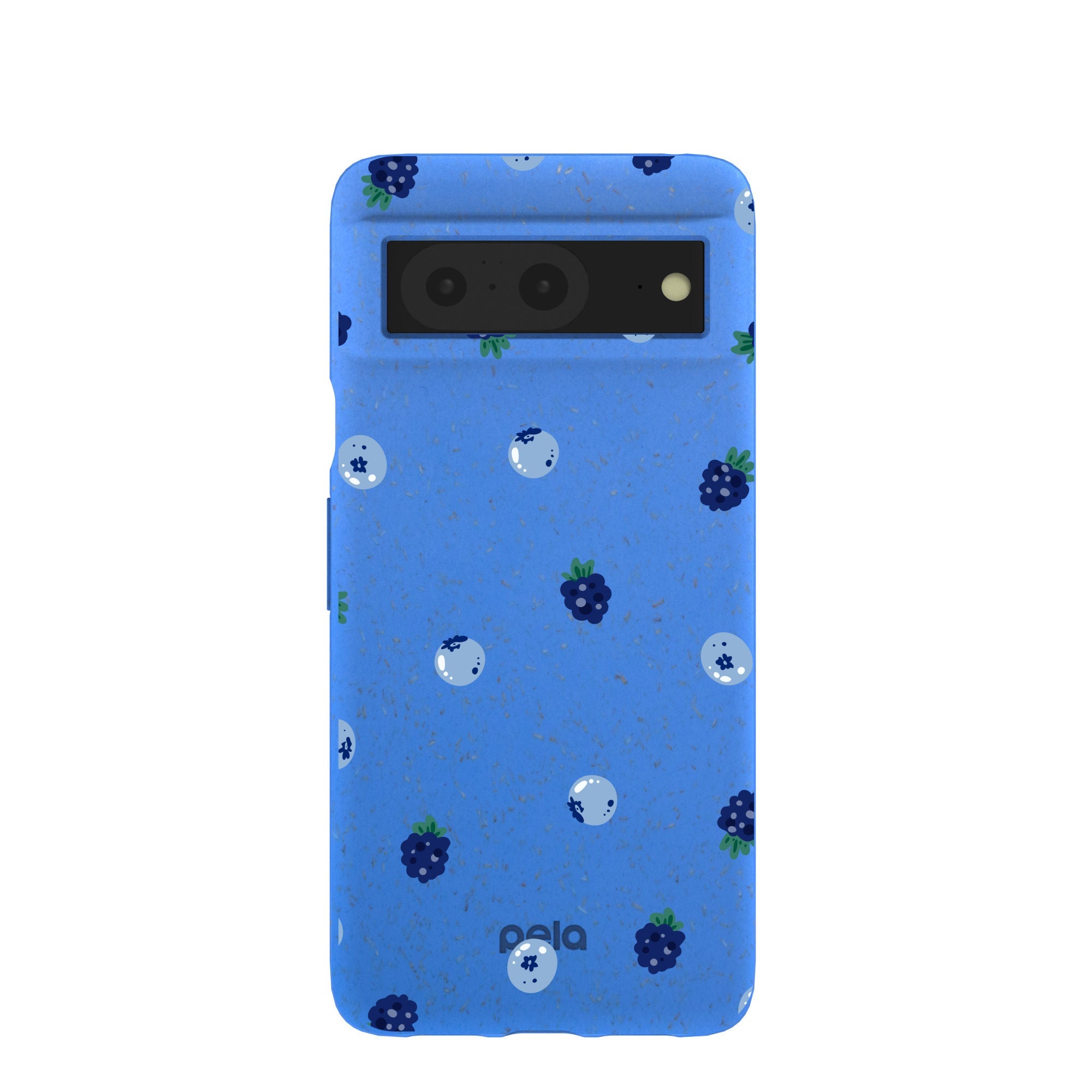 Electric Blue Black and Blue Google Pixel 8 Case Refurbished - Pela Case refurbished available on Cerqular