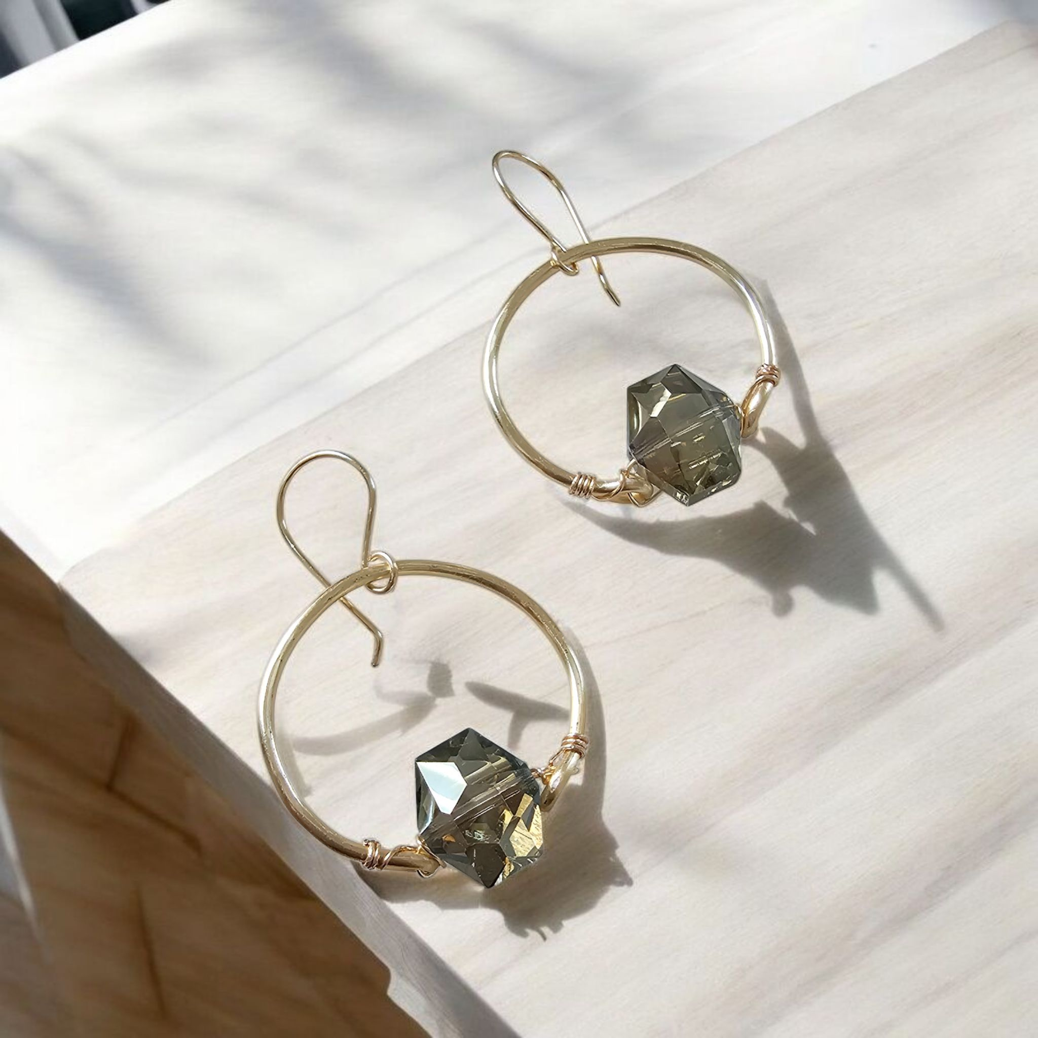 Buy The Crystalline Earrings Refurbished - $48.00 The Crystalline Earrings Refurbished - Mavis by Herrera refurbished available on Cerqular